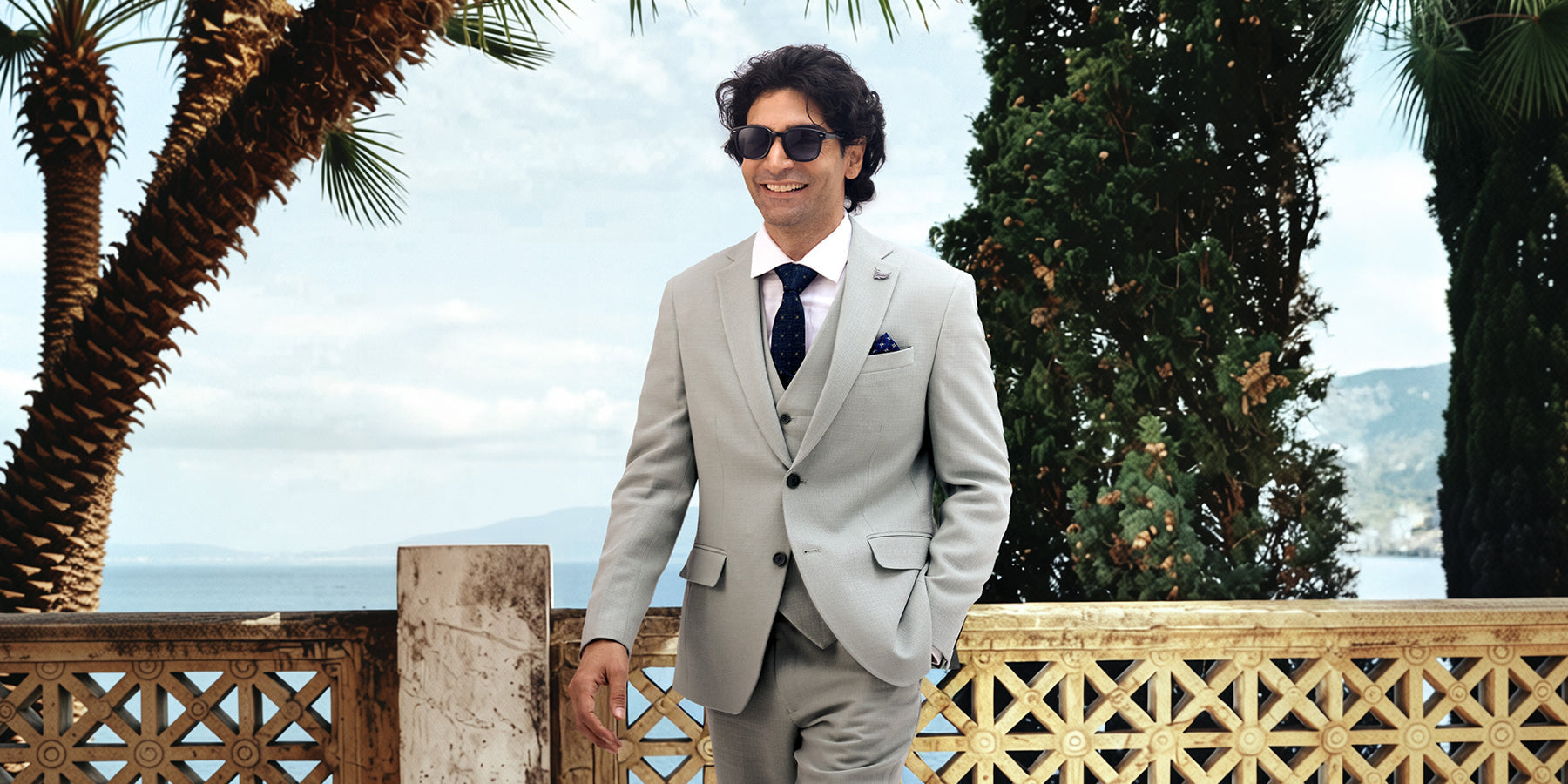 winter dress suits OppoSuits Men's Wonderland Suit and snowflakes Italian Winter Suits for Men