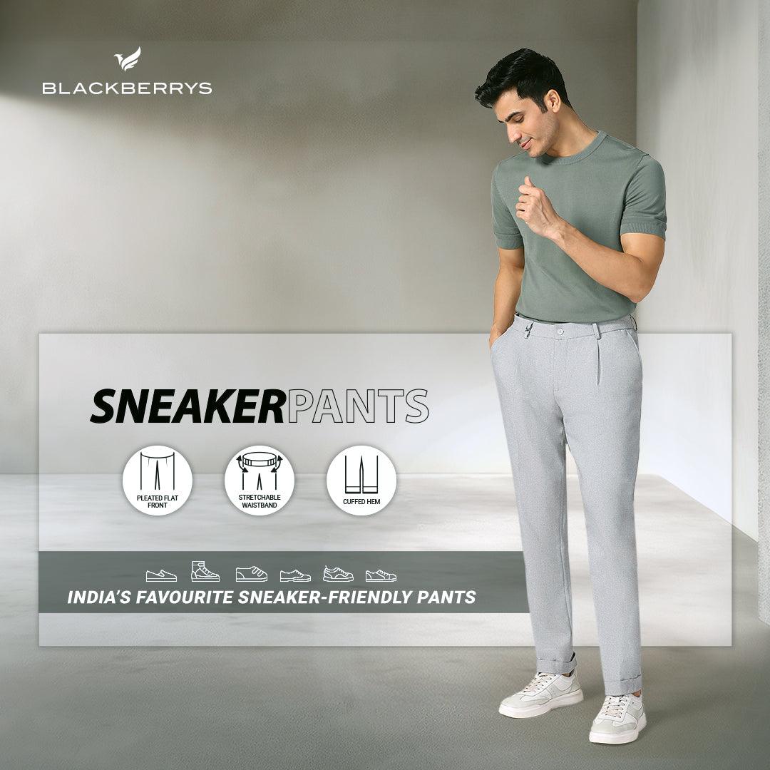 Launch Of Sneaker Fit Trousers. The Ultimate Pair To Function Seamlessly From Formals To Casual Events