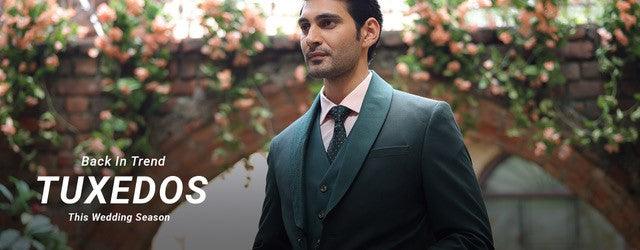 Tuxedos Are Back In Trend This Wedding Season! - blackberrys-clothing