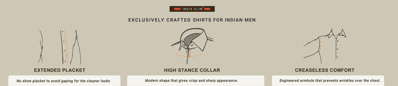 India Slim Fit Shirts