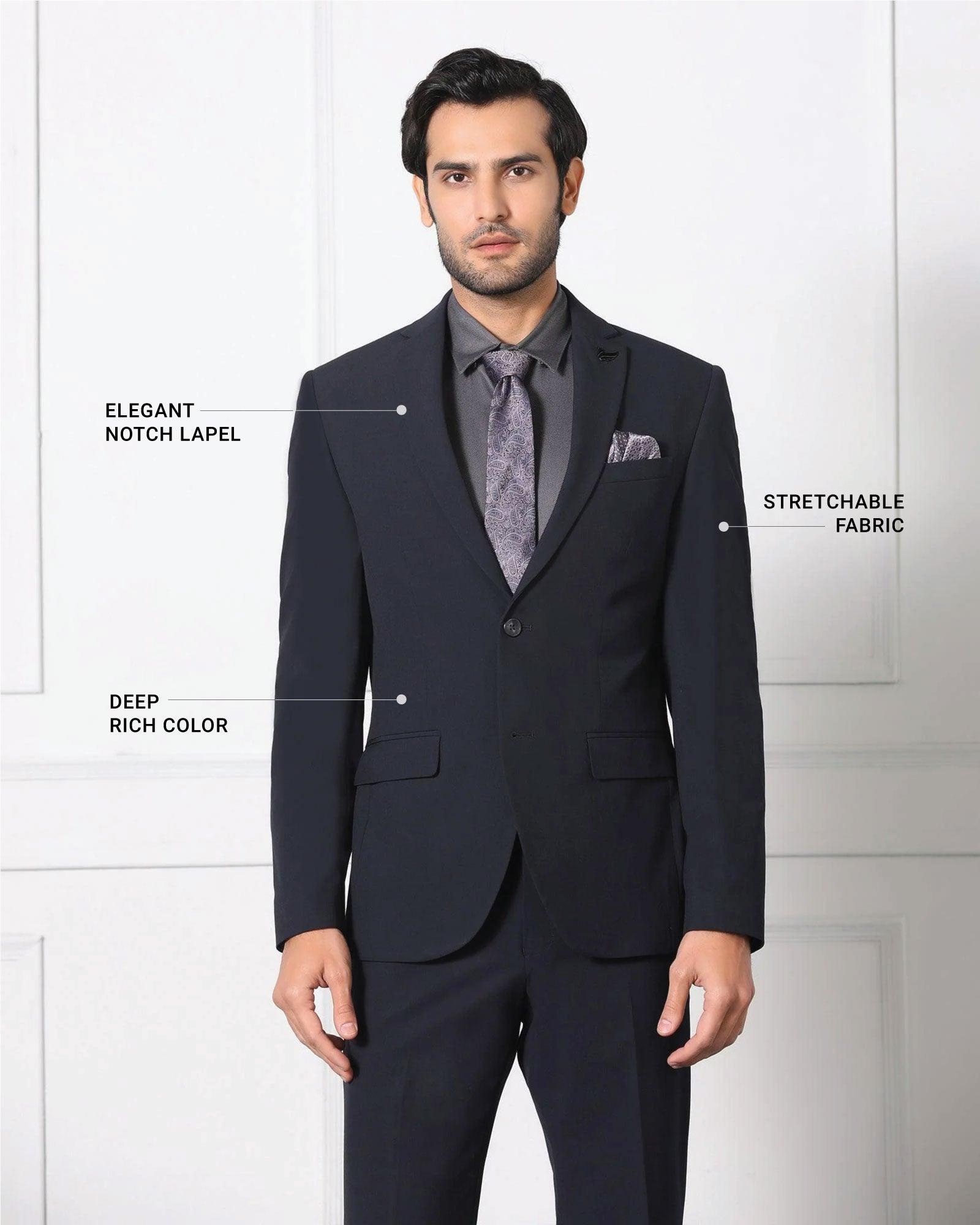 2 Pcs Suit In Blue (Jerret) - Blackberrys