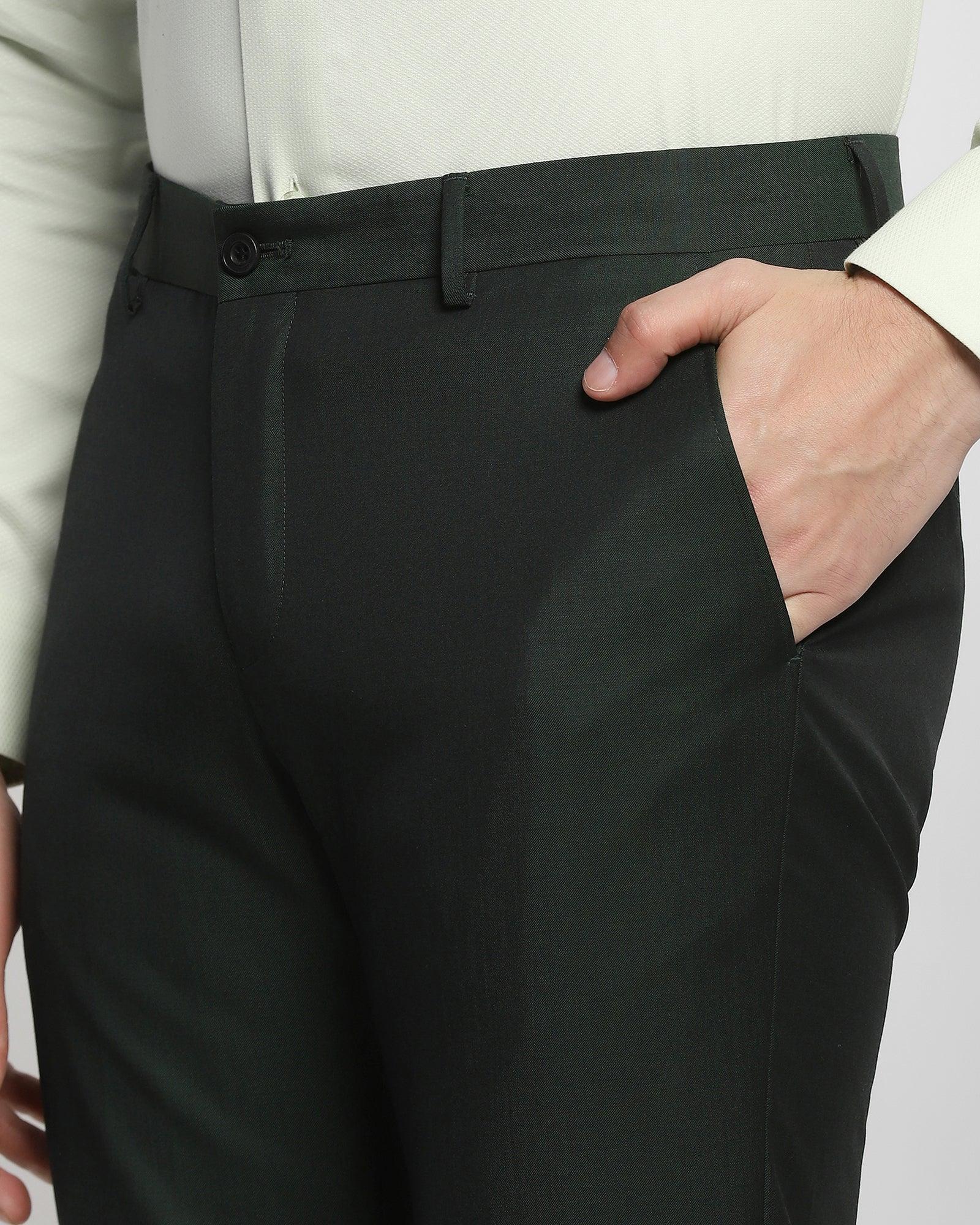 Solid 3 Pcs Premium Suit In Green (Cyprus) - Blackberrys