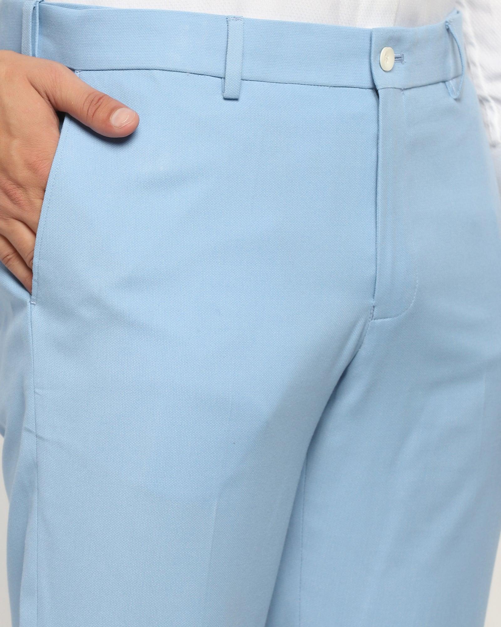 Solid 3 Pcs Suit In Blue (Oleto) - Blackberrys