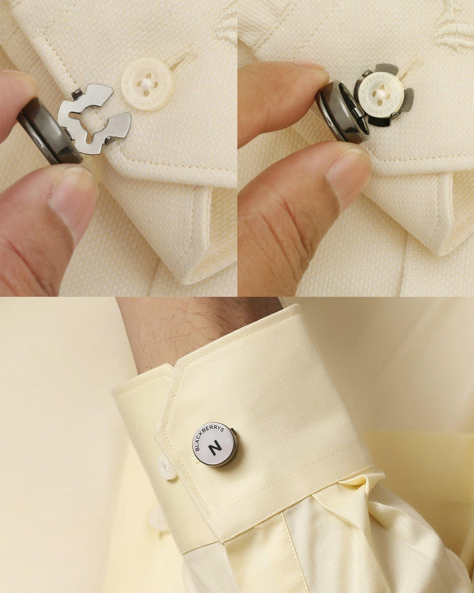 Personalised Shirt Button Cover With Alphabetic Initial-Y