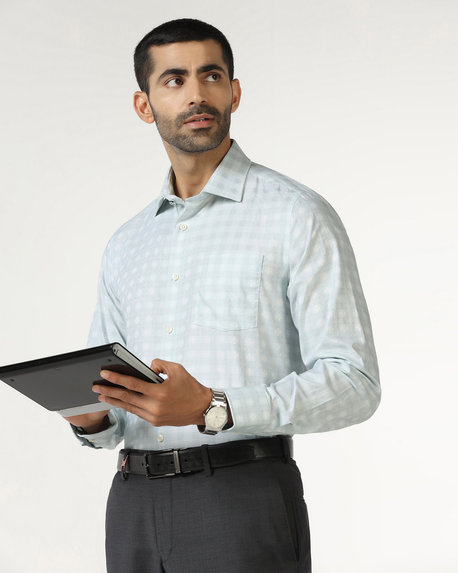 Aqua Check Shirt - Fivel