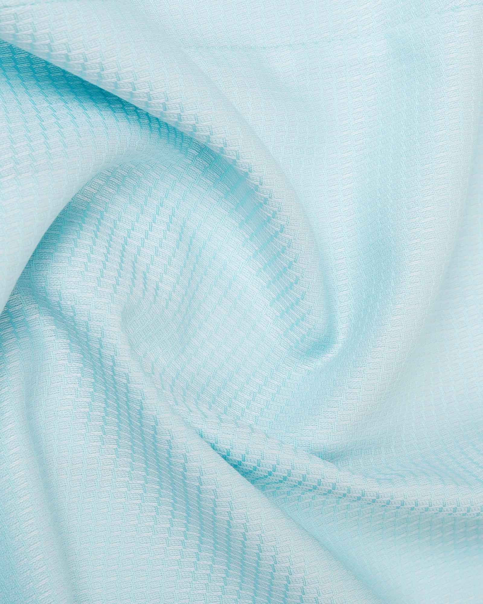 Aqua Textured Shirt - Brice