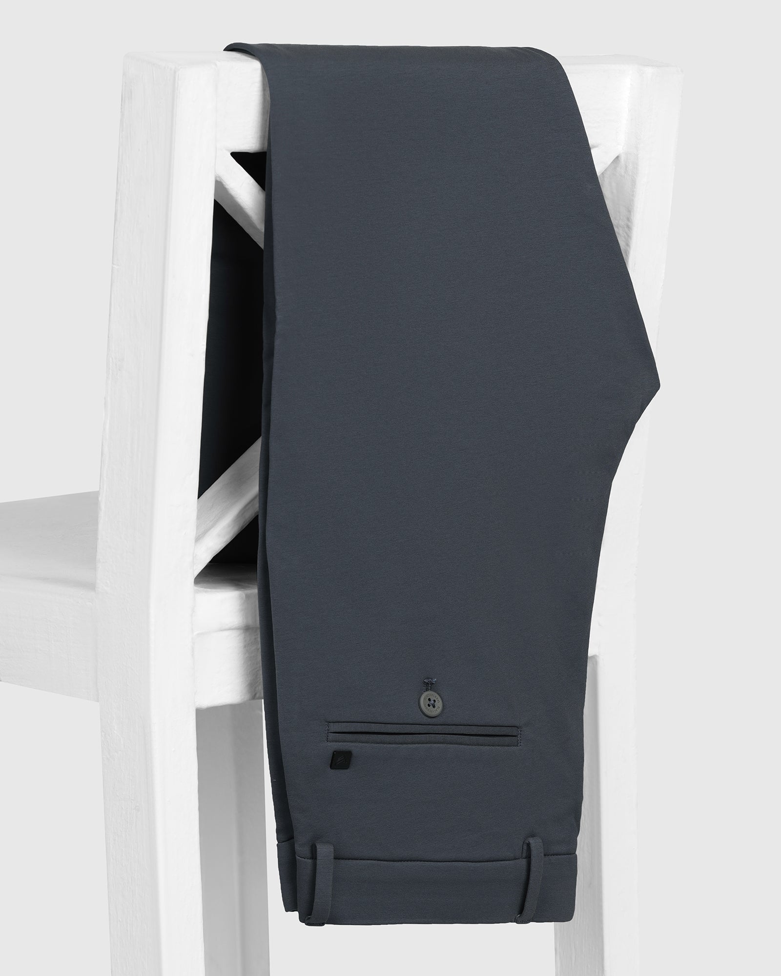 Ash Grey Techpro Solid Khakis - Ziea