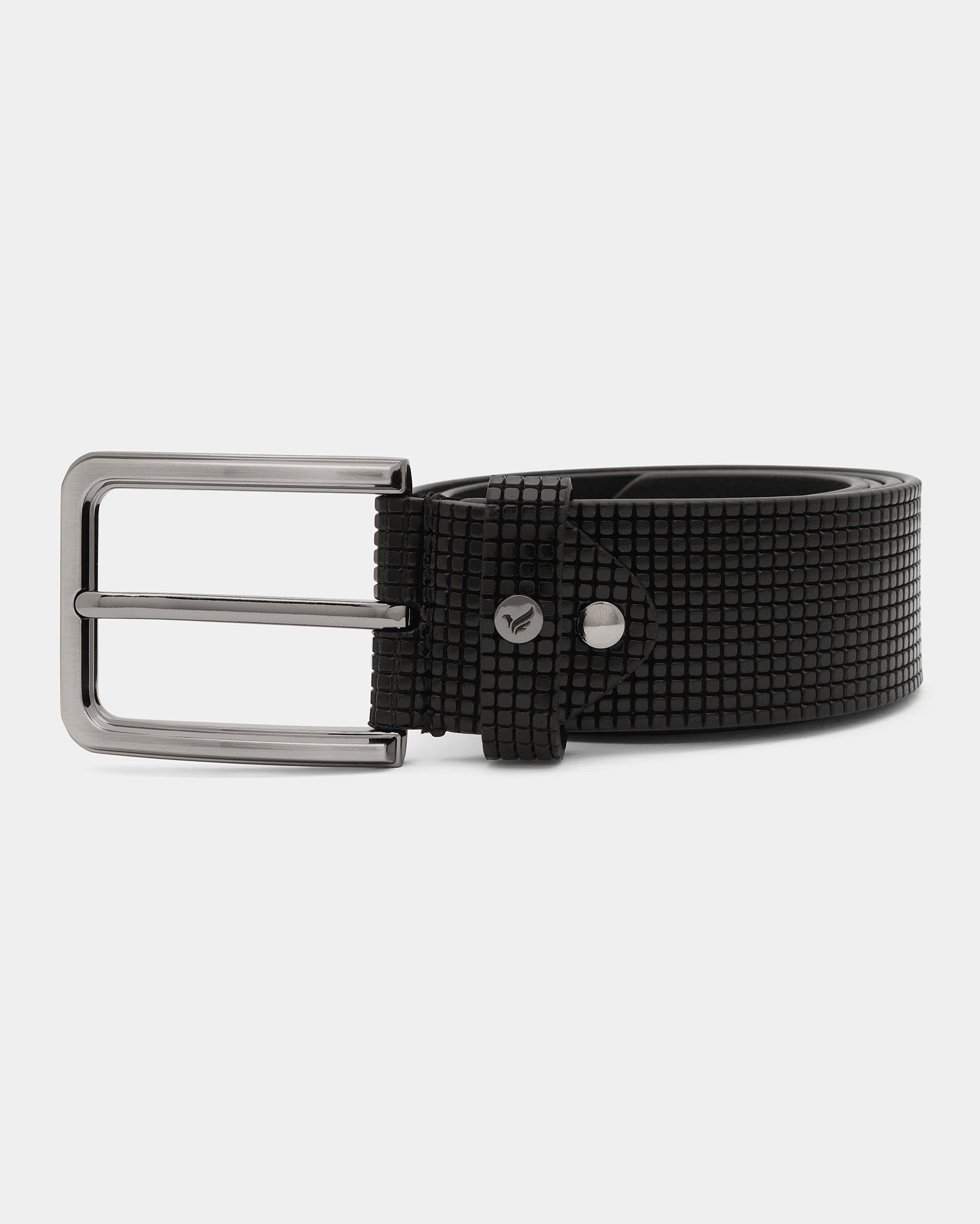 Black Solid Belt - Wyndell