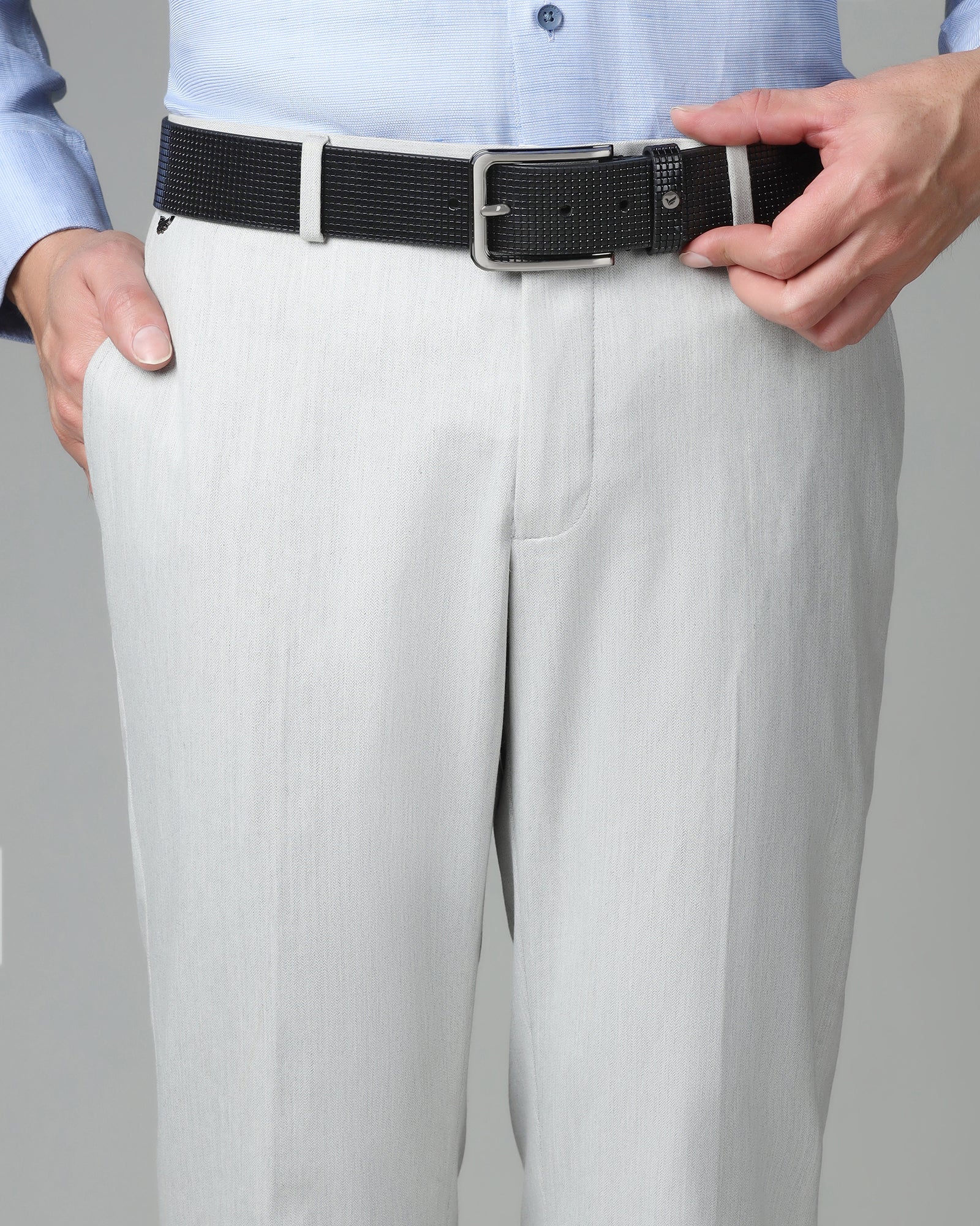 Black Solid Belt - Wyndell