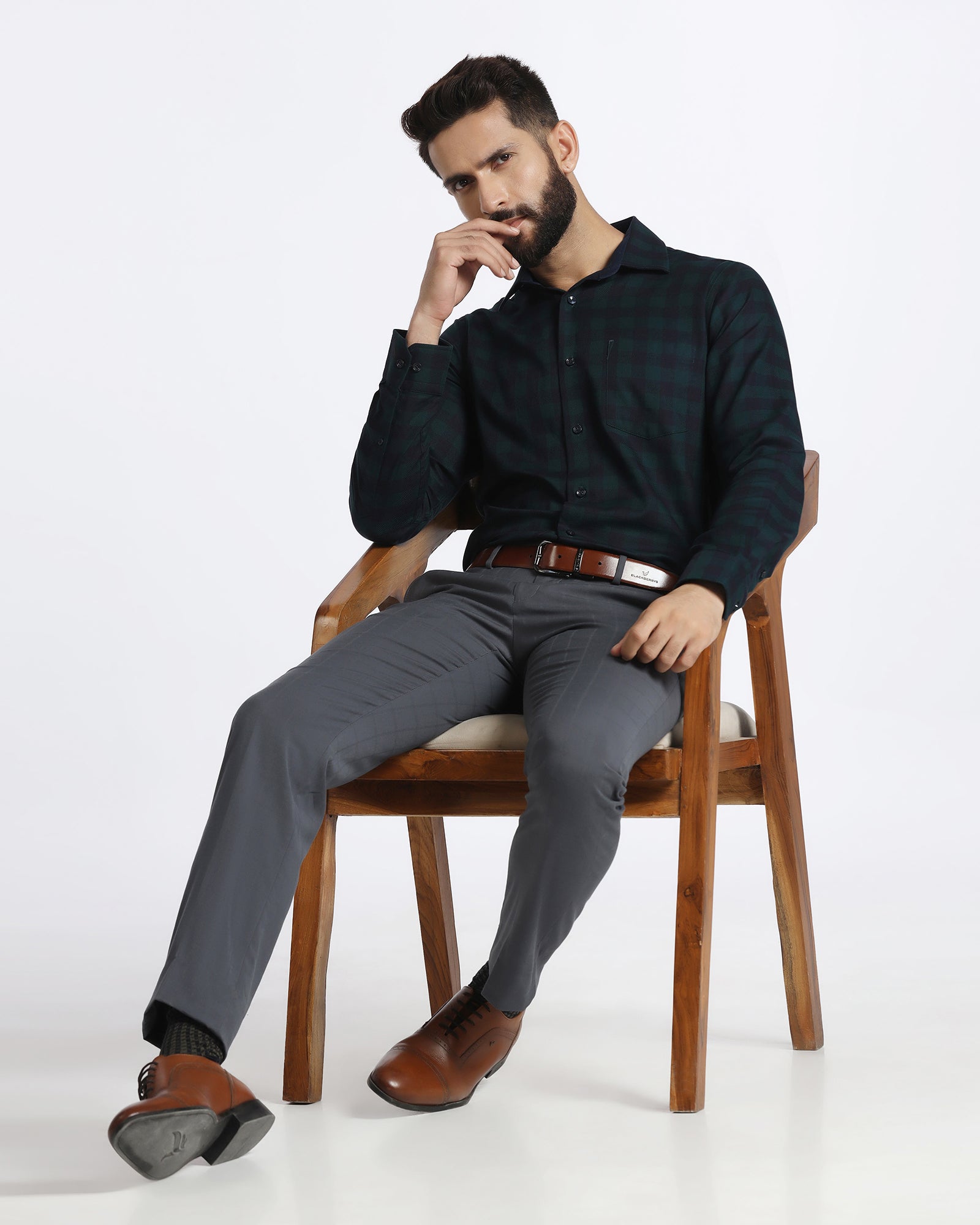 Beetle Check Shirt - Reflex