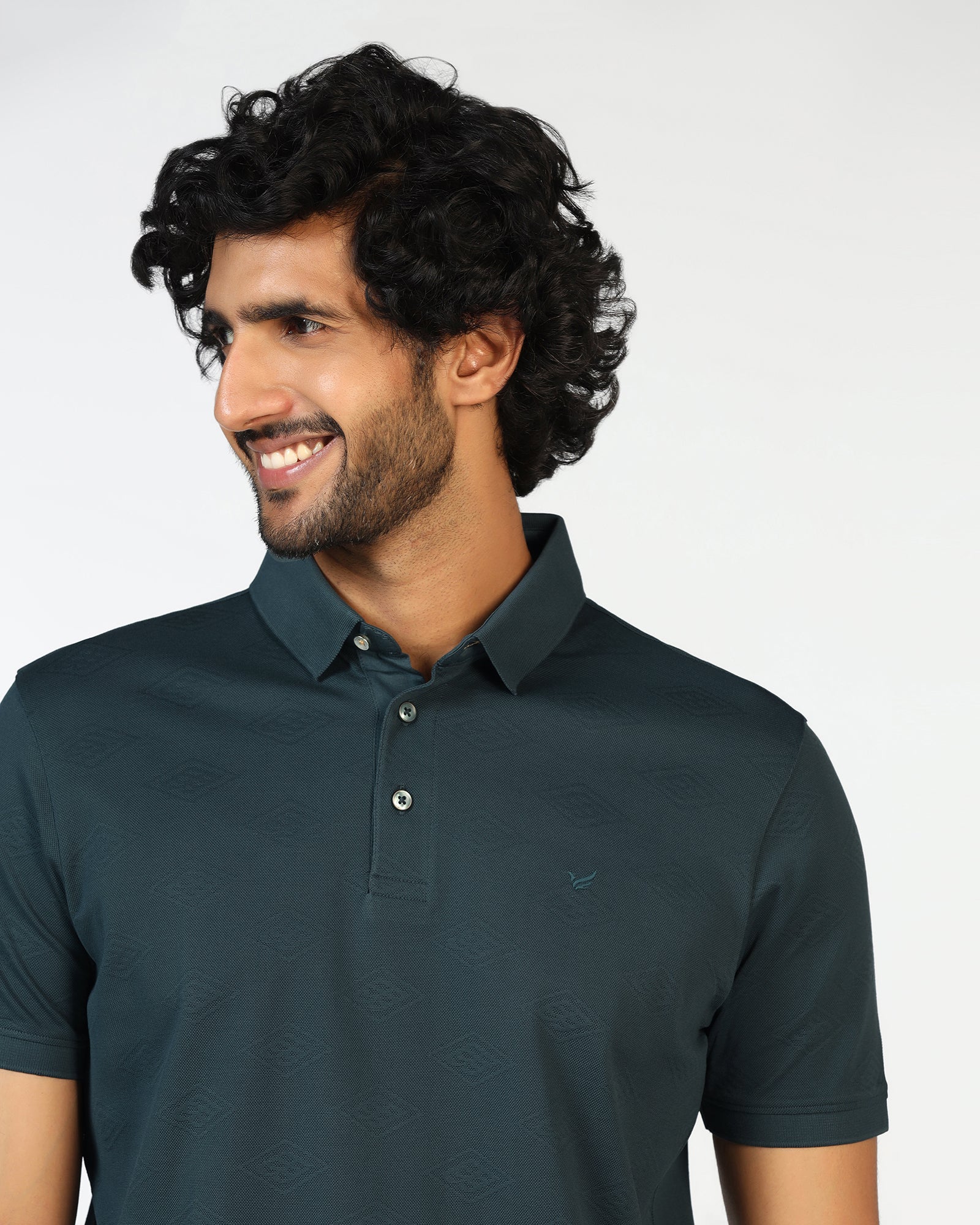 Beetle Textured Polo - Wayne