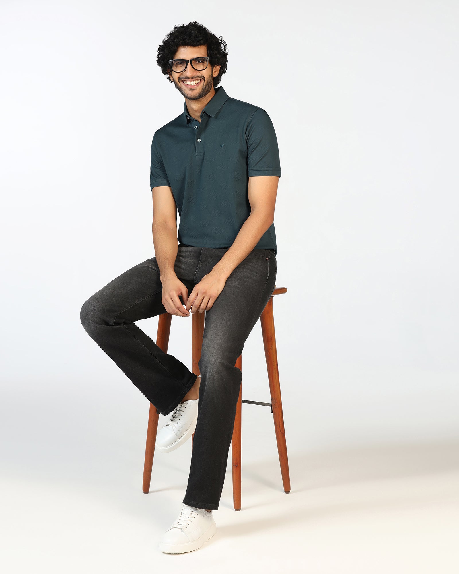 Beetle Textured Polo - Wayne