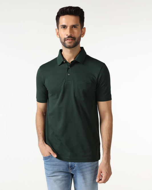 Beetle Textured Polo - Wayne
