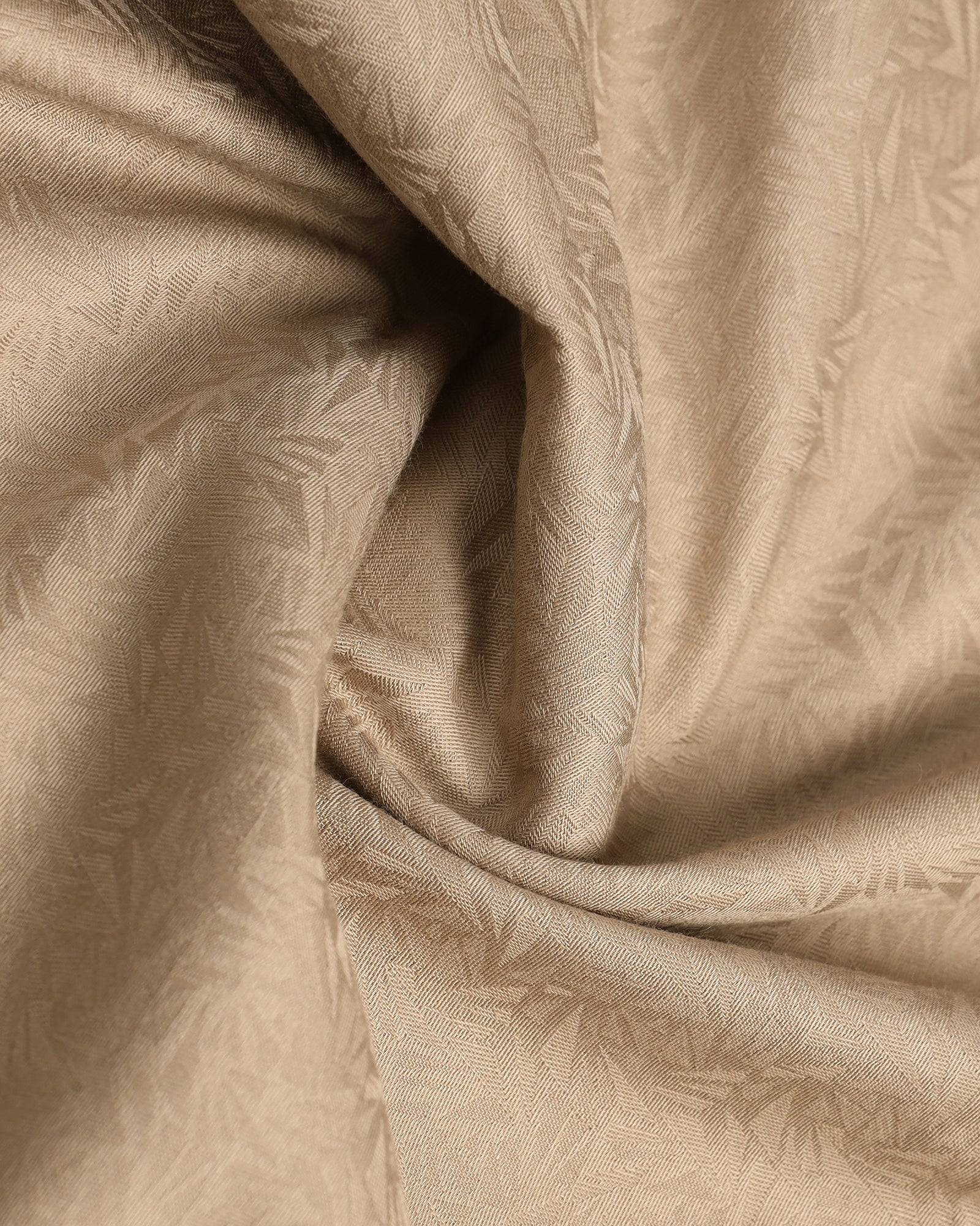 Beige Jacquard Shirt - Romeo