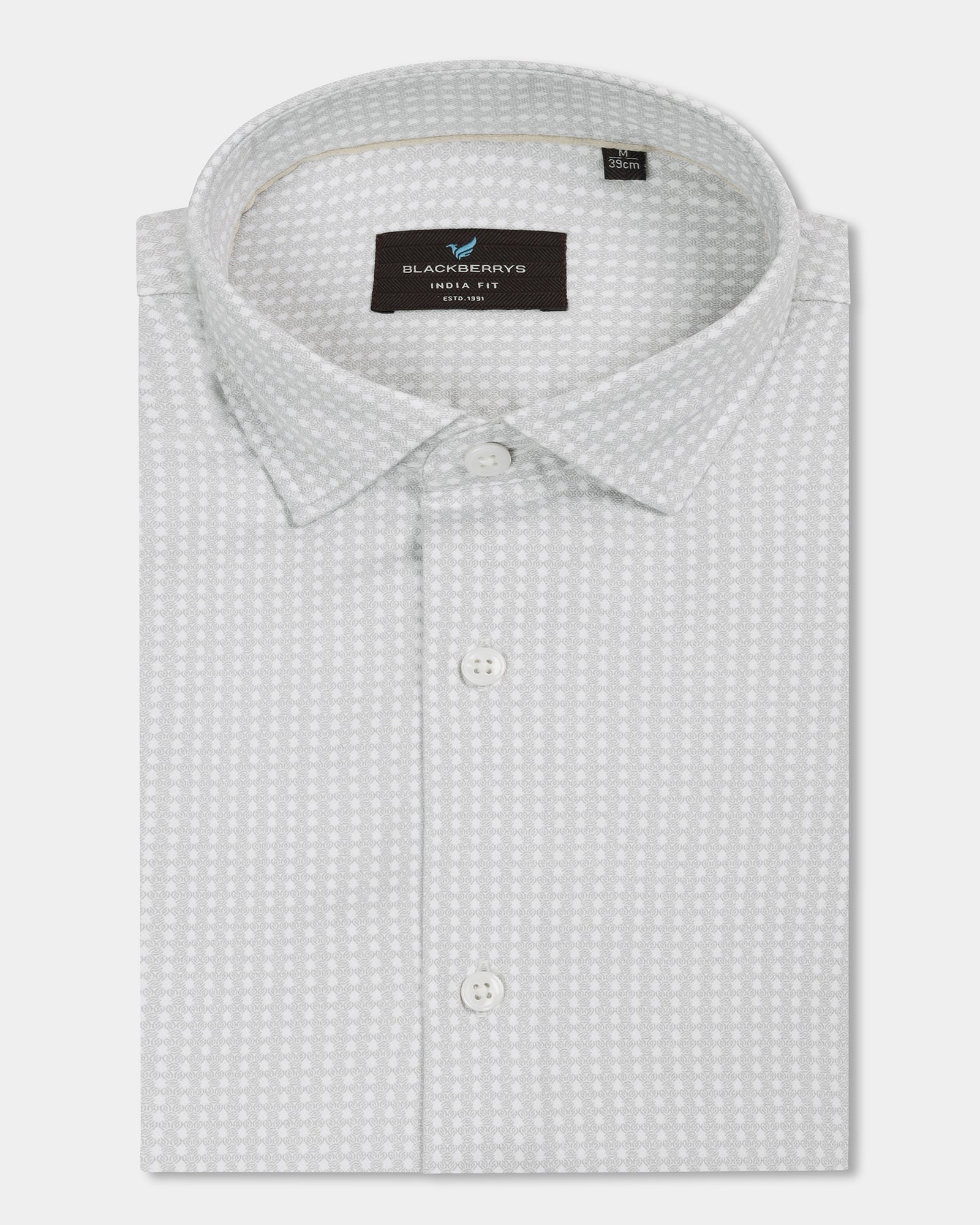 Beige Printed Shirt - Elver