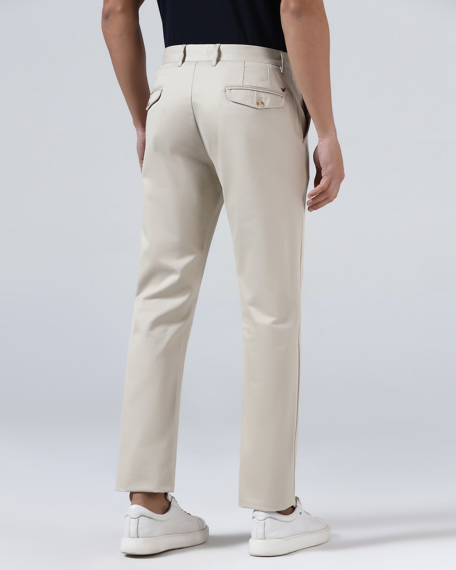 Beige Solid Khaki - Pine