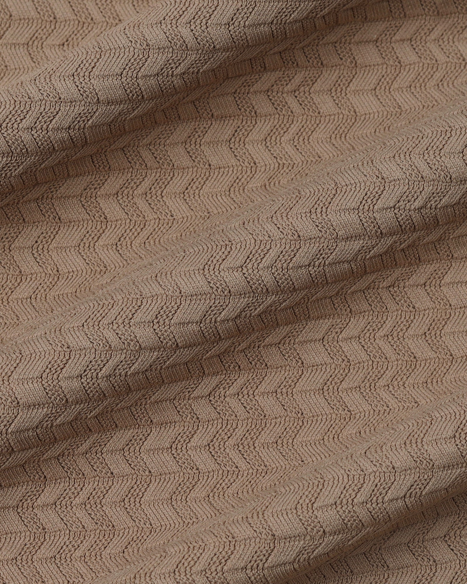 Beige TechPro Jacquard Polo - Holt