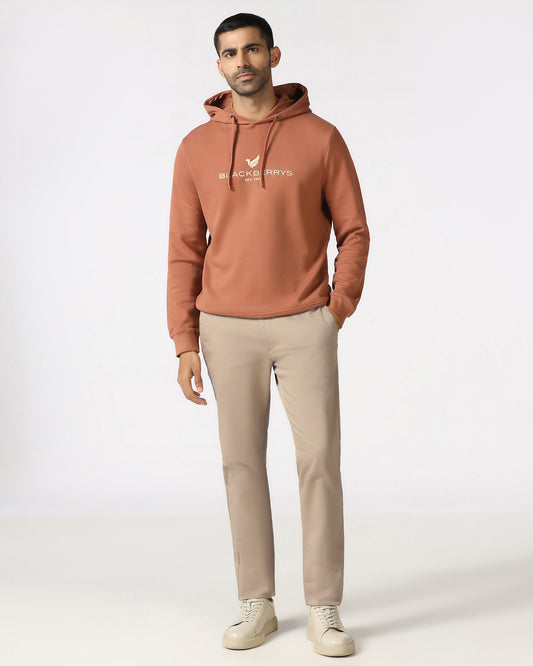 Beige Textured Khakis - Brook