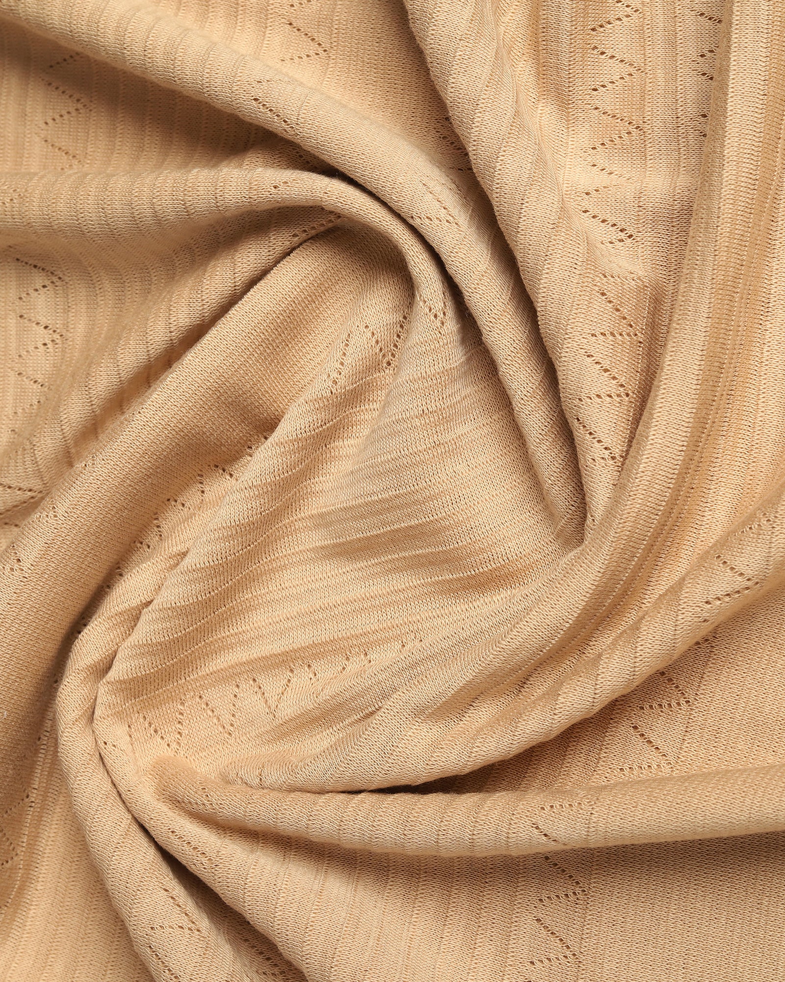 Beige Textured Polo - Jap