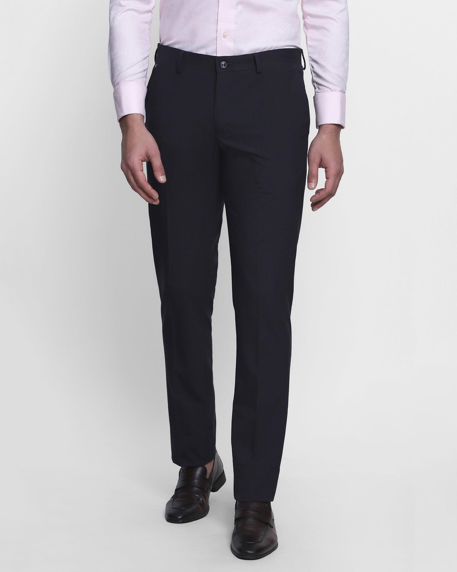 MIX BLEND FABRIC 18 COLOURS Men Black Formal Pant, Slim Fit at Rs 290 in  Ahmedabad