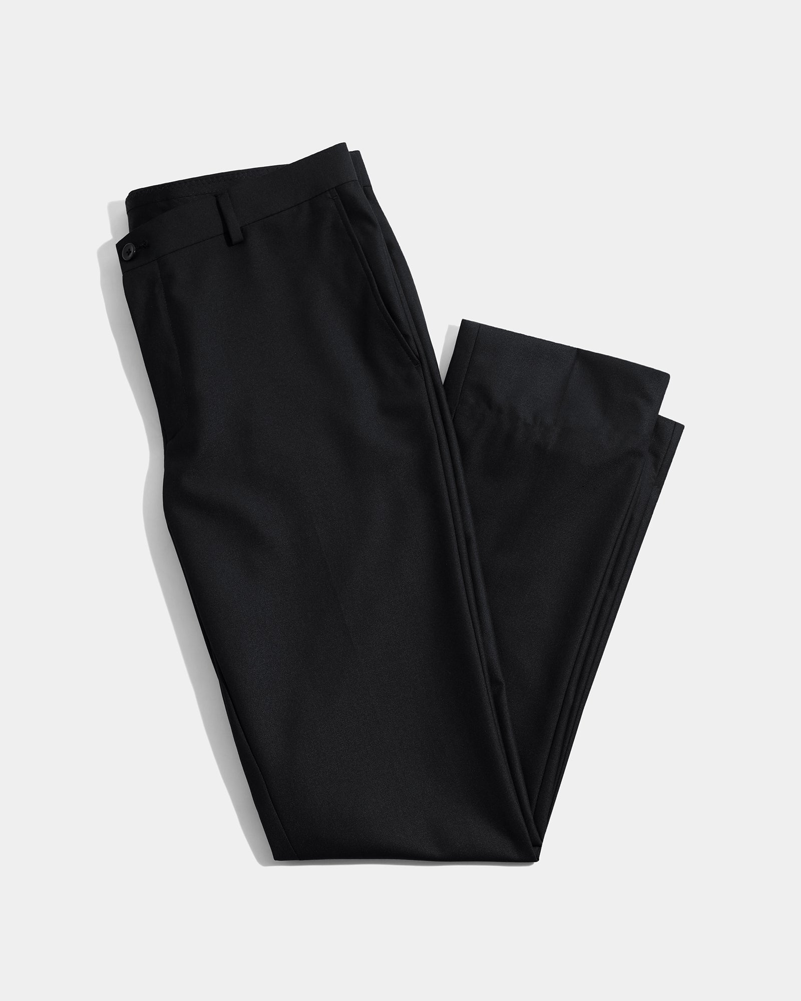 Black Solid Trouser - Luis