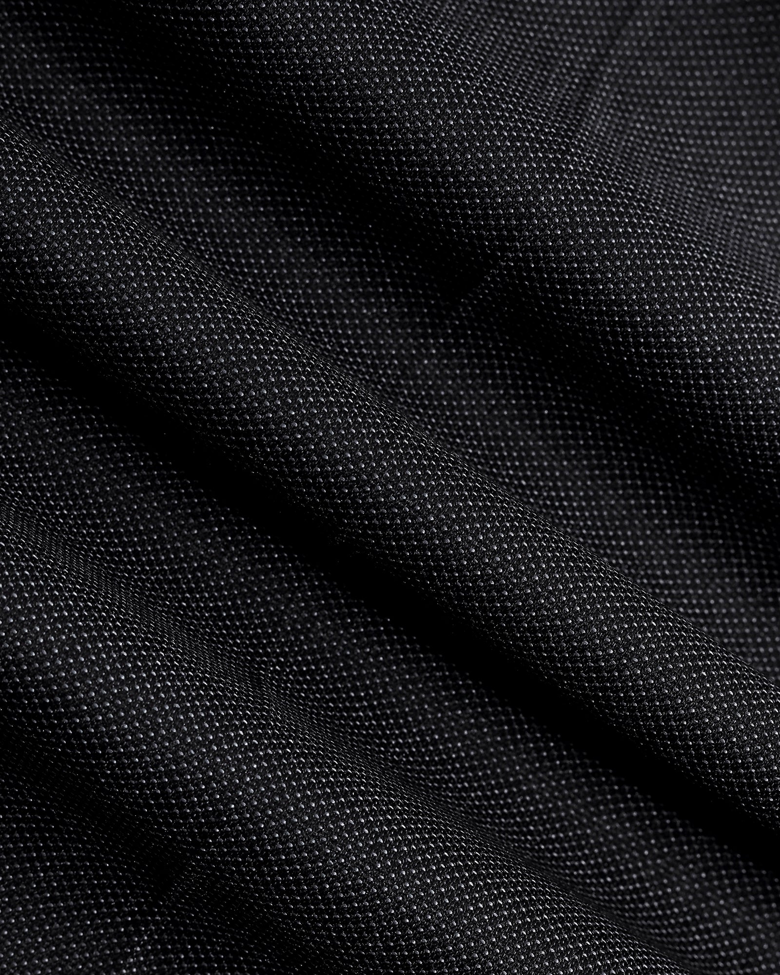 Black Textured Trouser - Alan