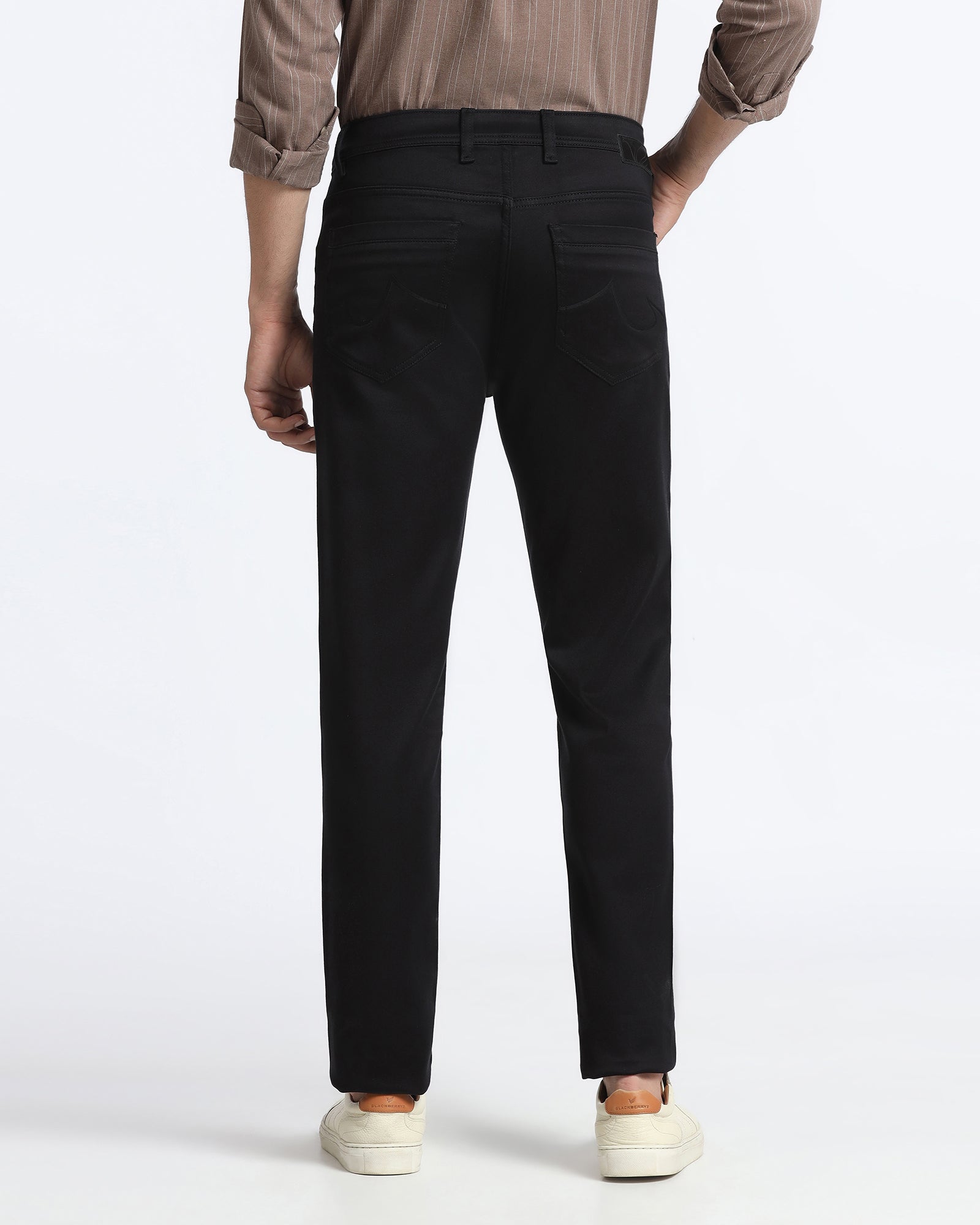 Black Bleed Zero Slim Comfort Jeans - Abto
