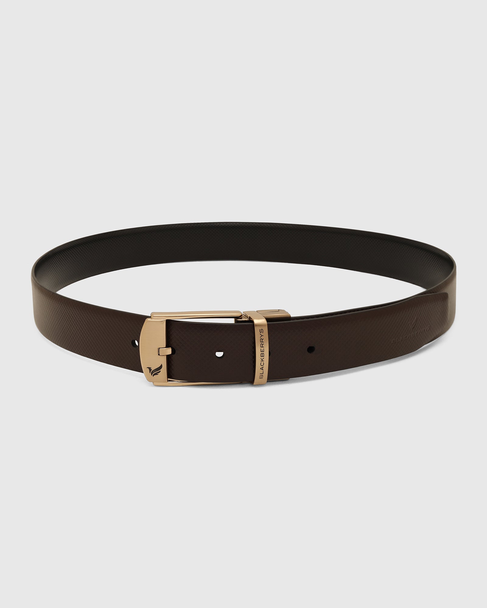 Leather Revesible Black & Brown Solid Belt - Wendoline