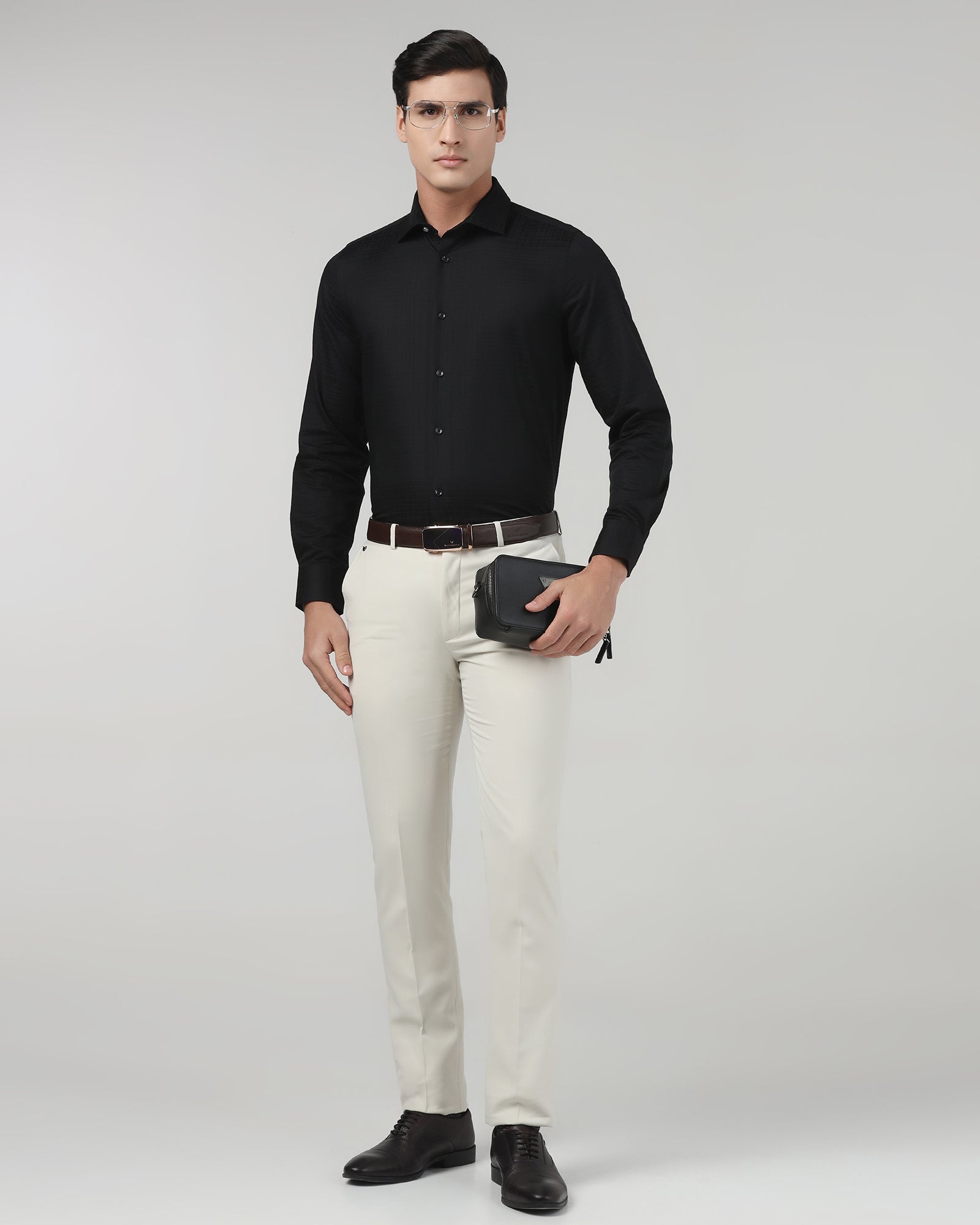 Black Check Shirt - Lexus