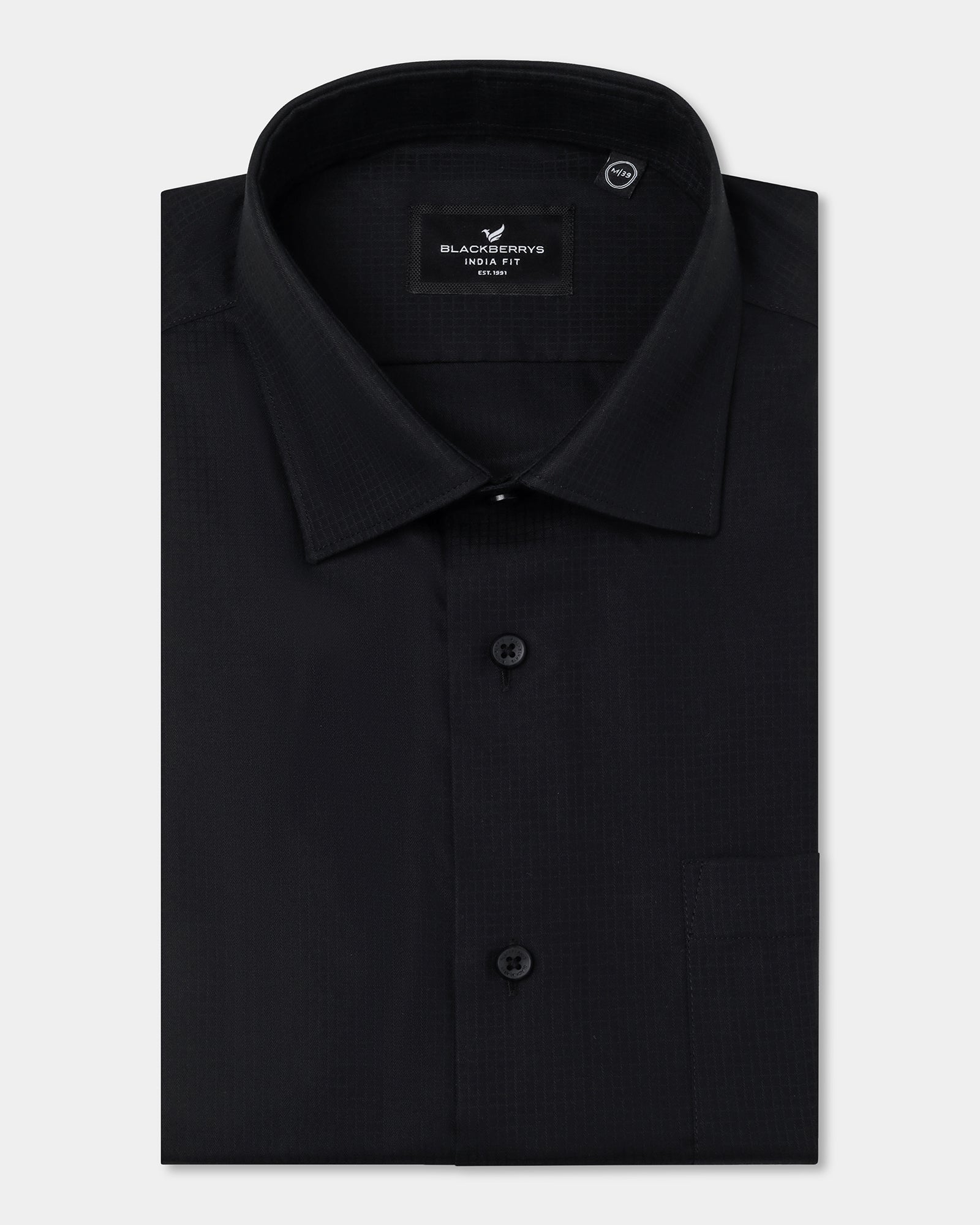 Black Check Shirt - Phylem