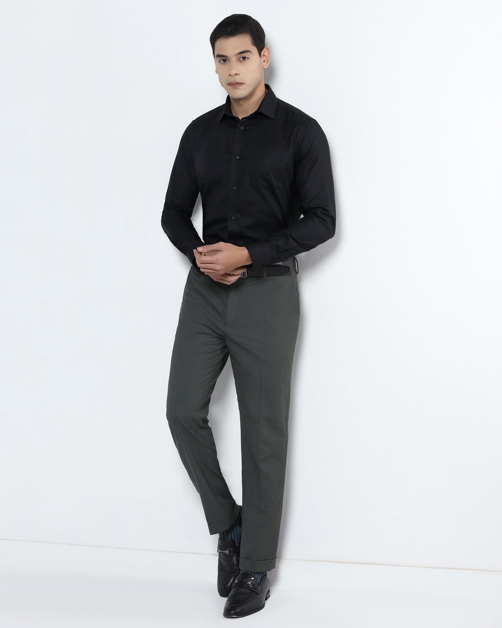 Black Check Shirt - Phylem