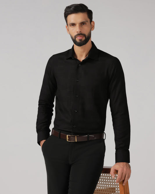 Black Check Shirt - Rainer