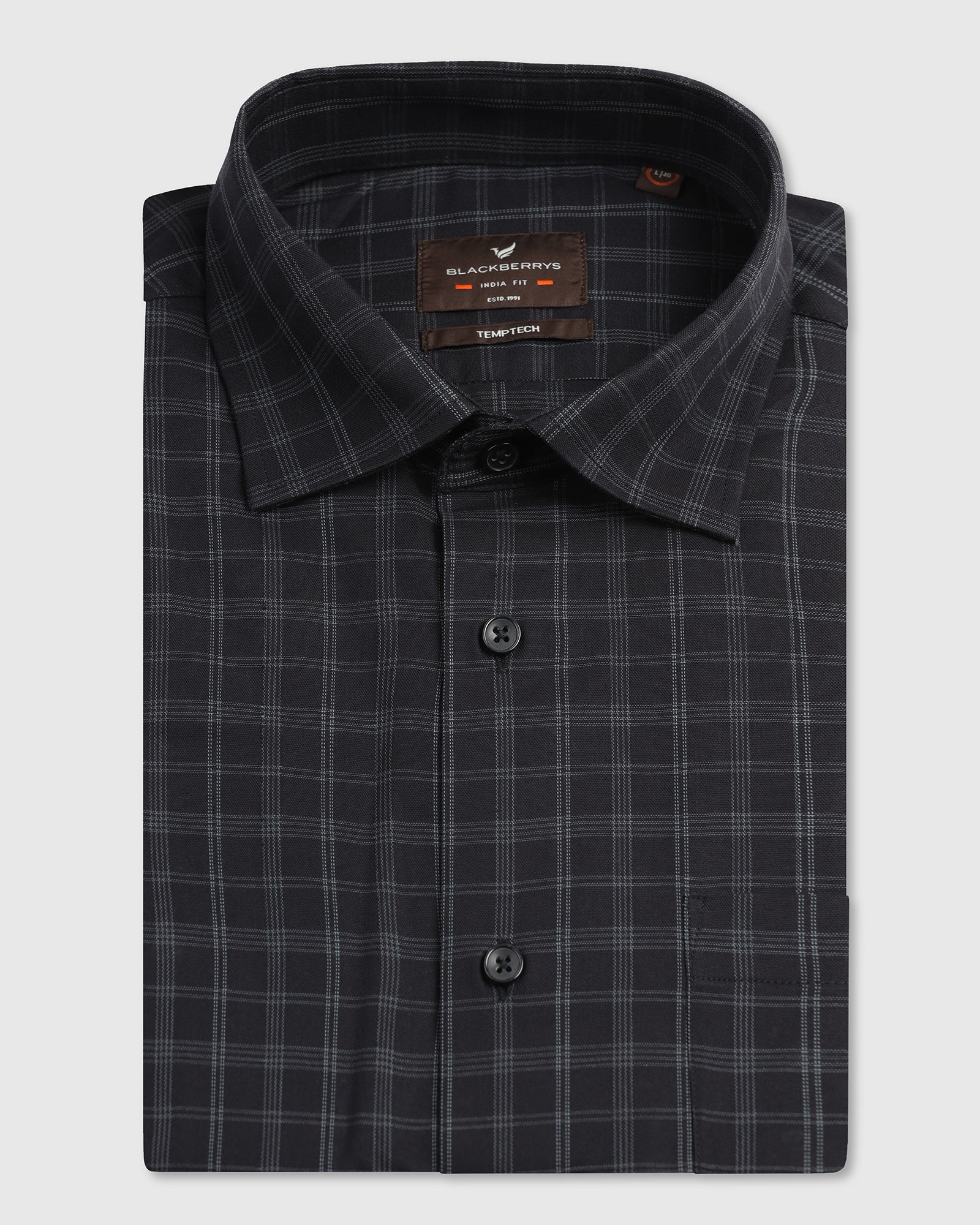Black Check Shirt - Renew