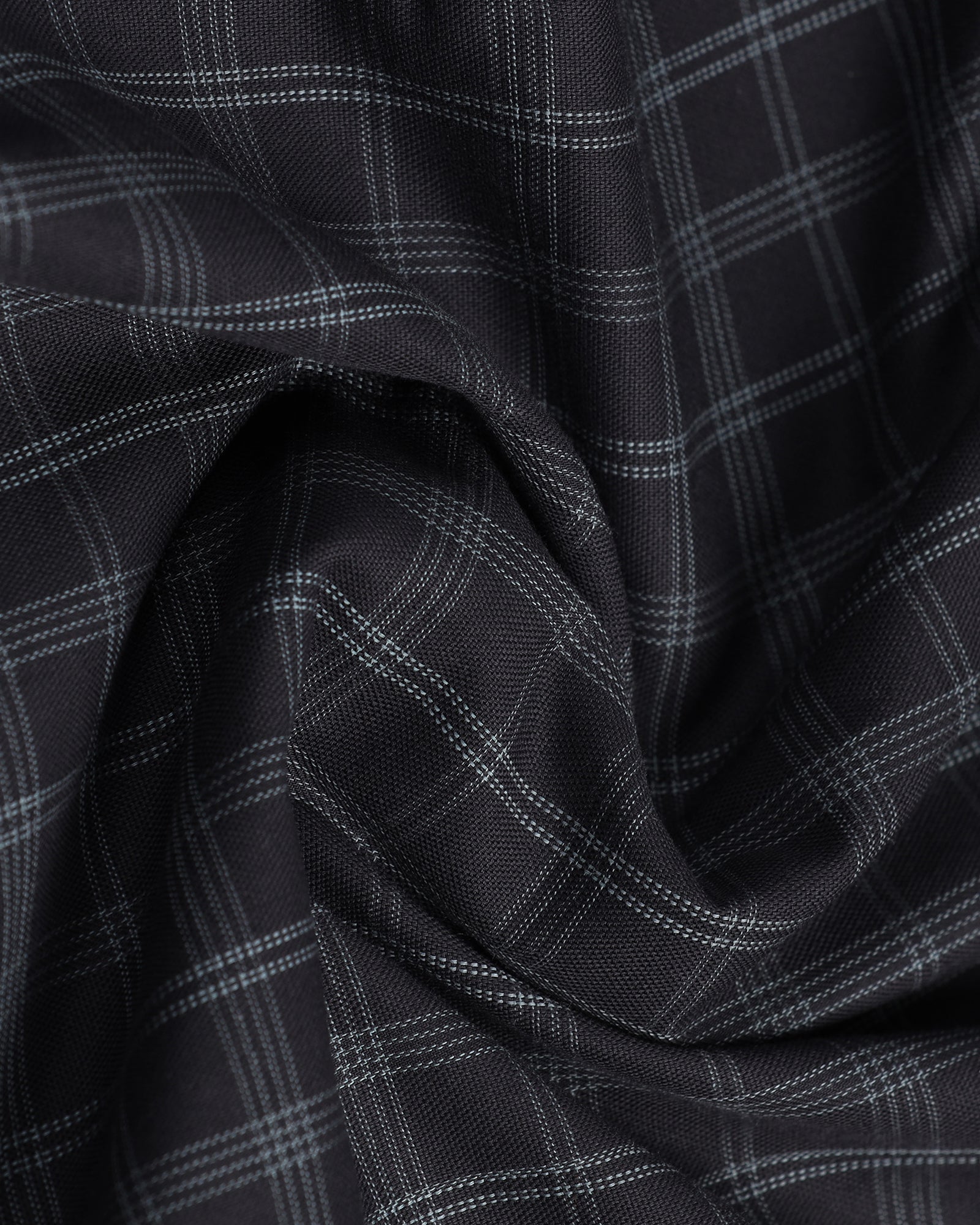 Black Check Shirt - Renew