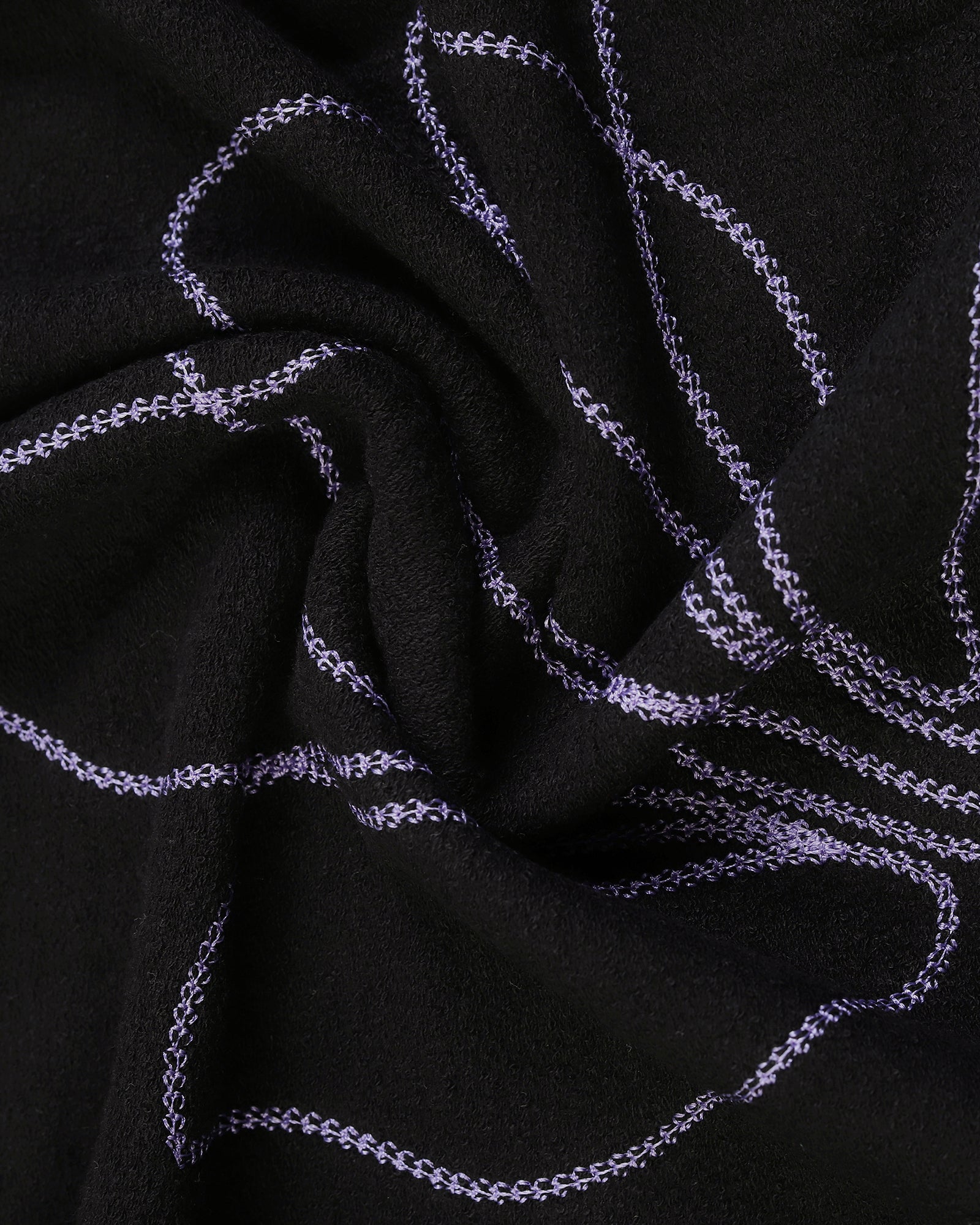 Black Relaxed Fit Printed T-Shirt - Abio