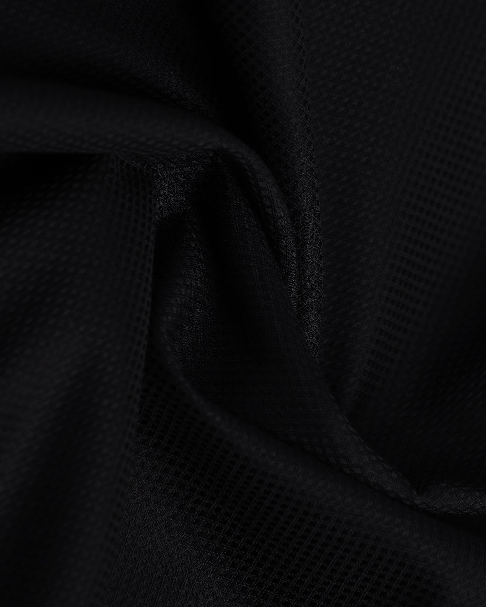 Black Non Iron Textured Shirt - Destine