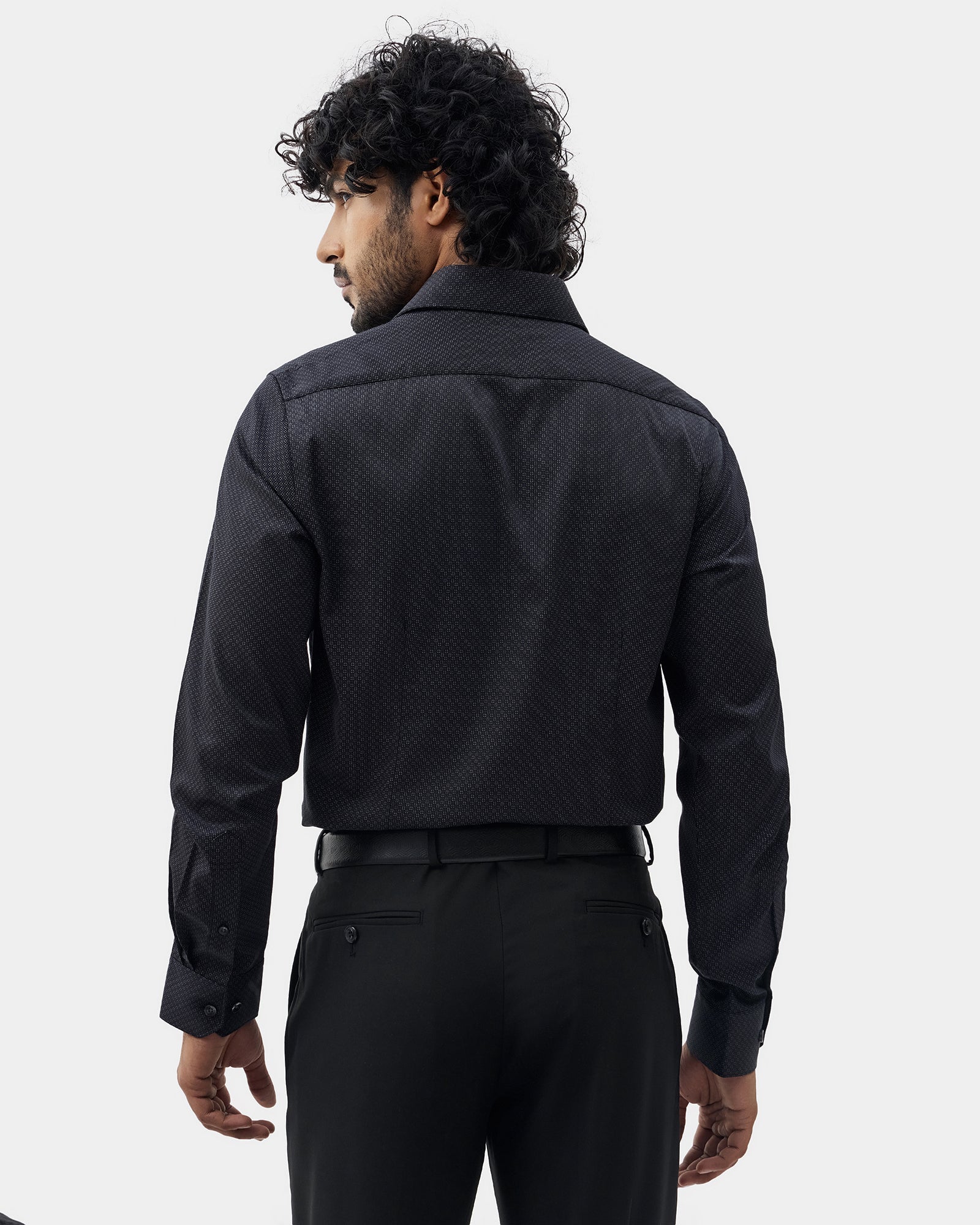 Black Printed Shirt - Basis