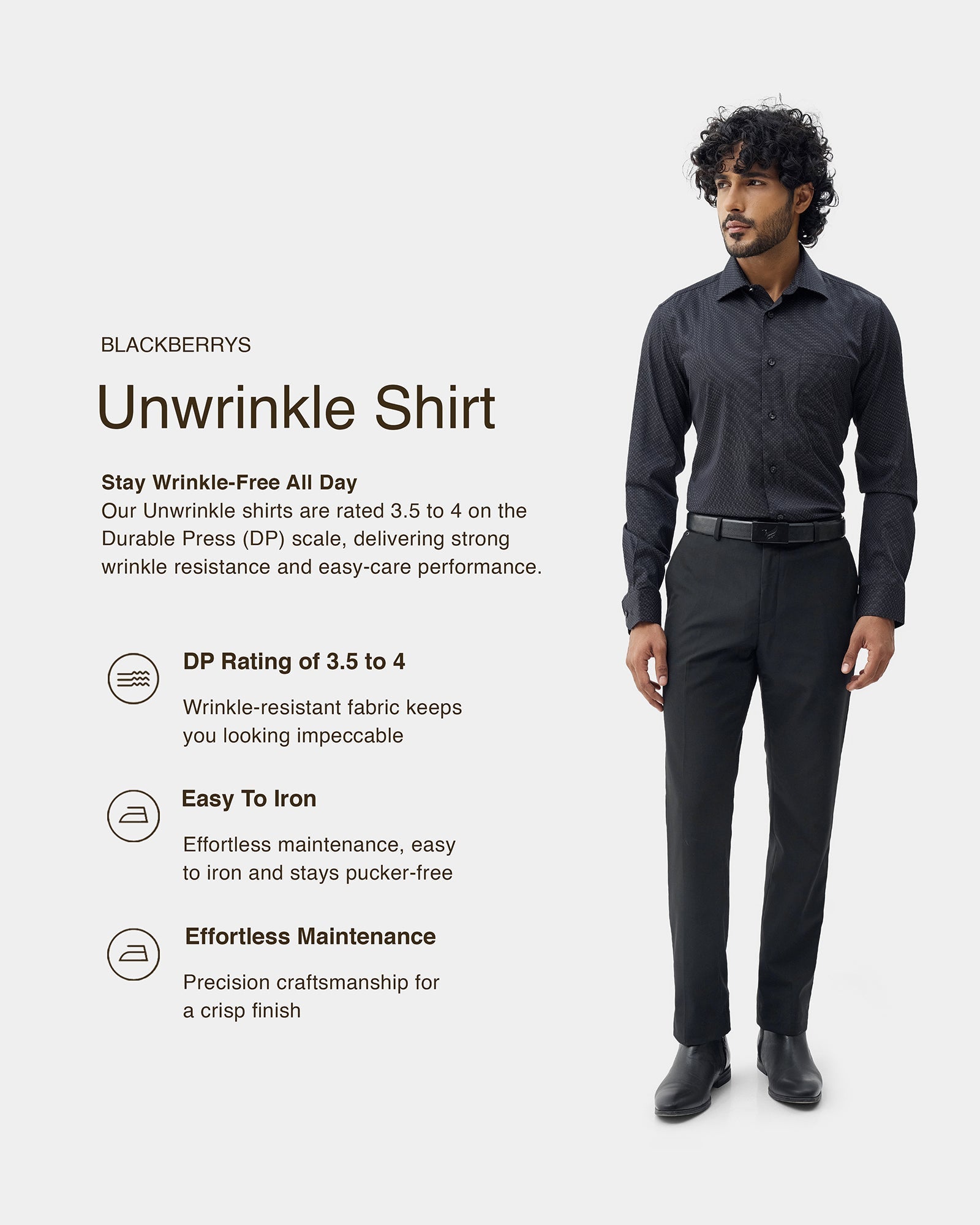 Black Printed Shirt - Basis