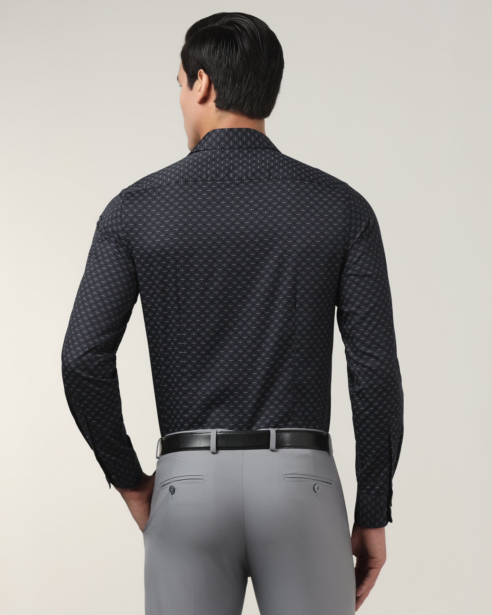 Black Printed Shirt - Cloud