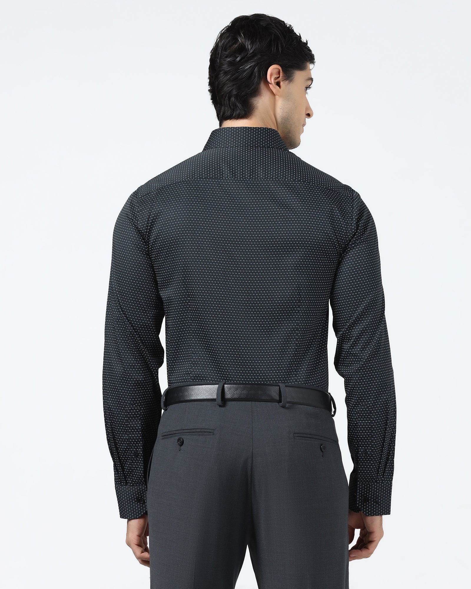 Black Printed Shirt - Rapid