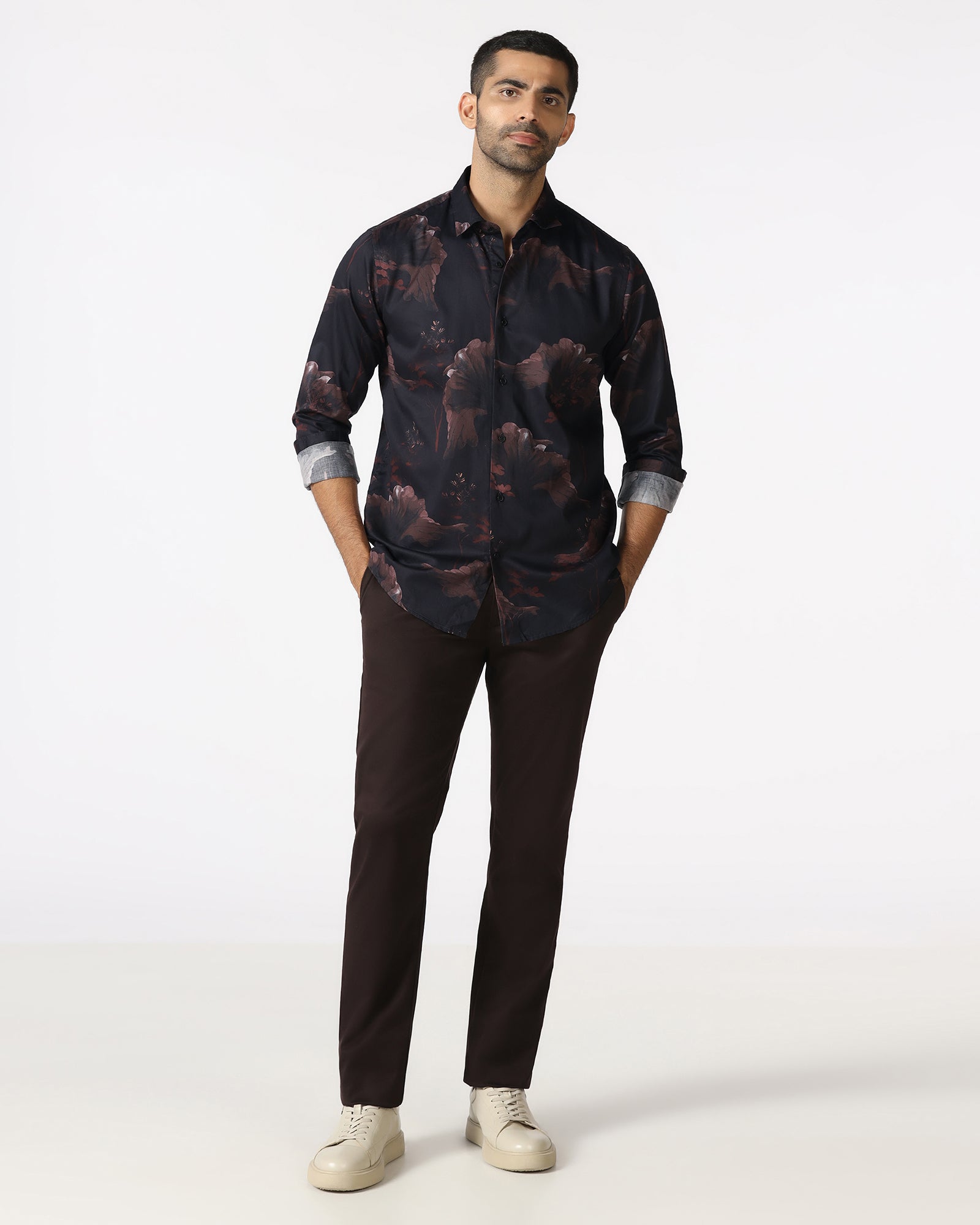 Black Printed Shirt - Rodion