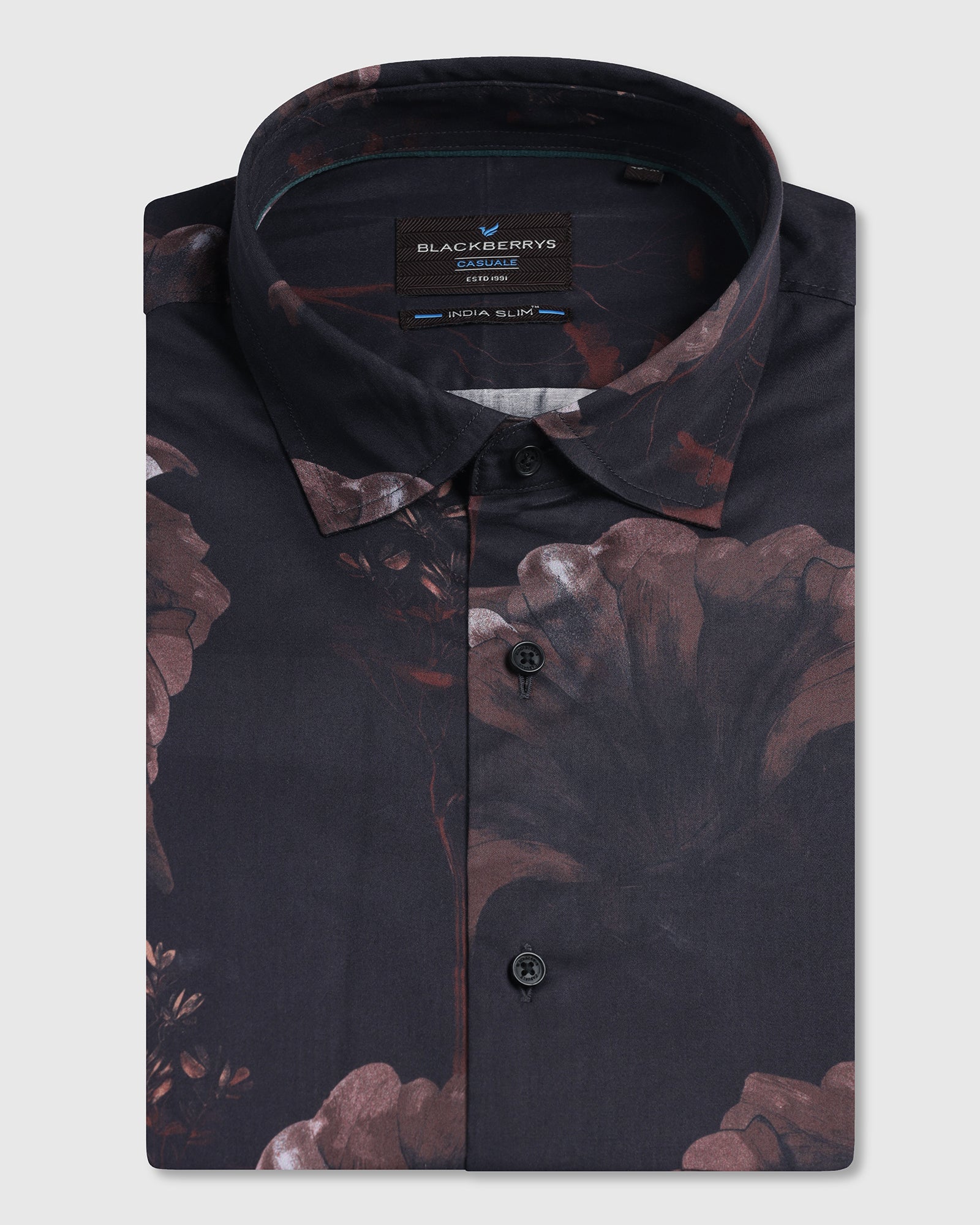Black Printed Shirt - Rodion