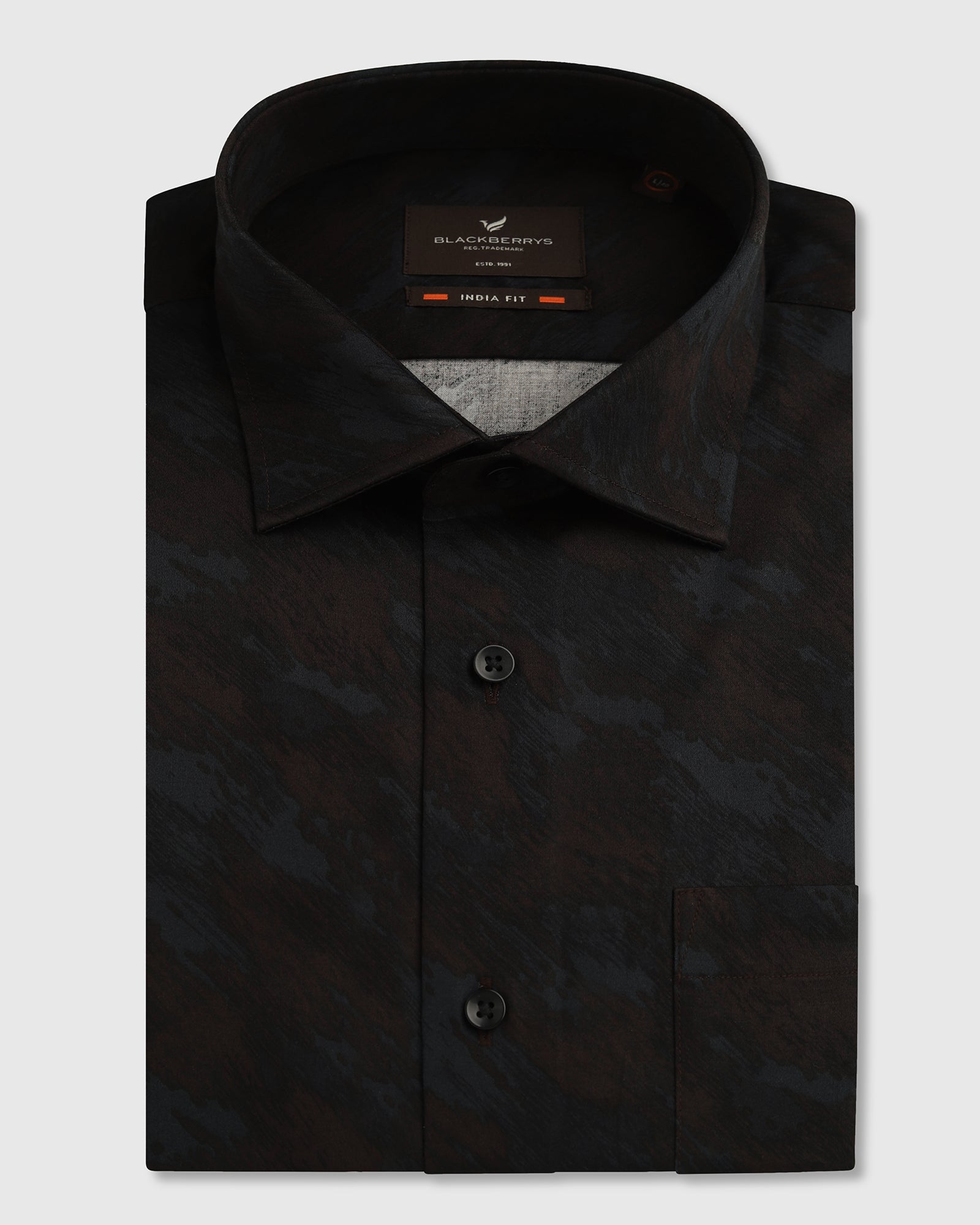 Black Printed Shirt - Ryker