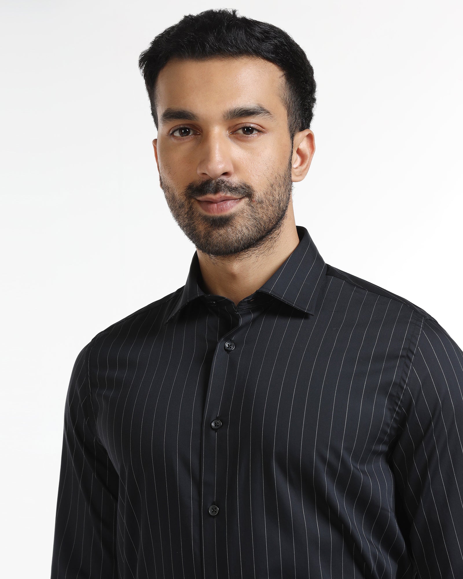 Black Stripe Shirt - Eager