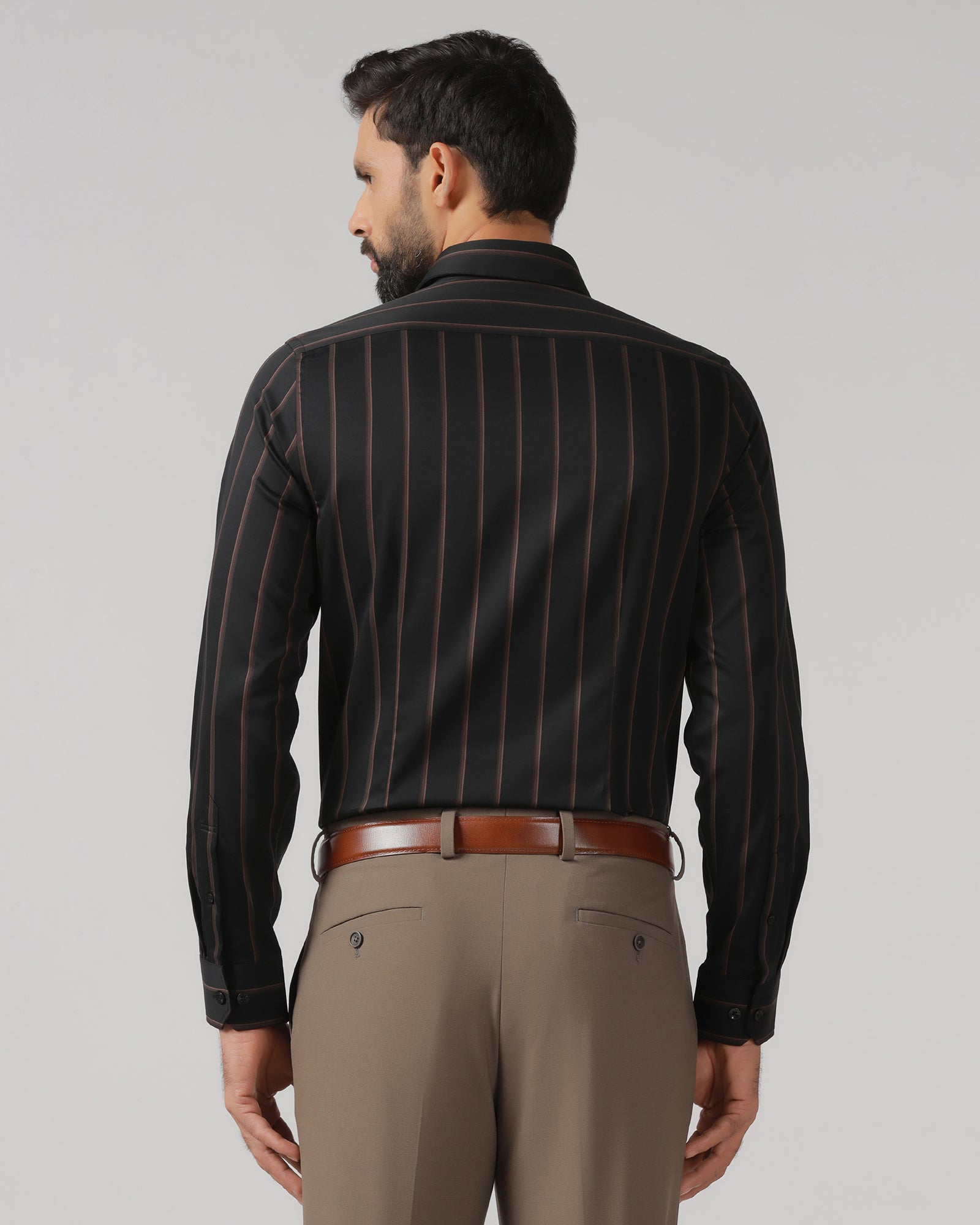 Black Stripe Shirt - Simon