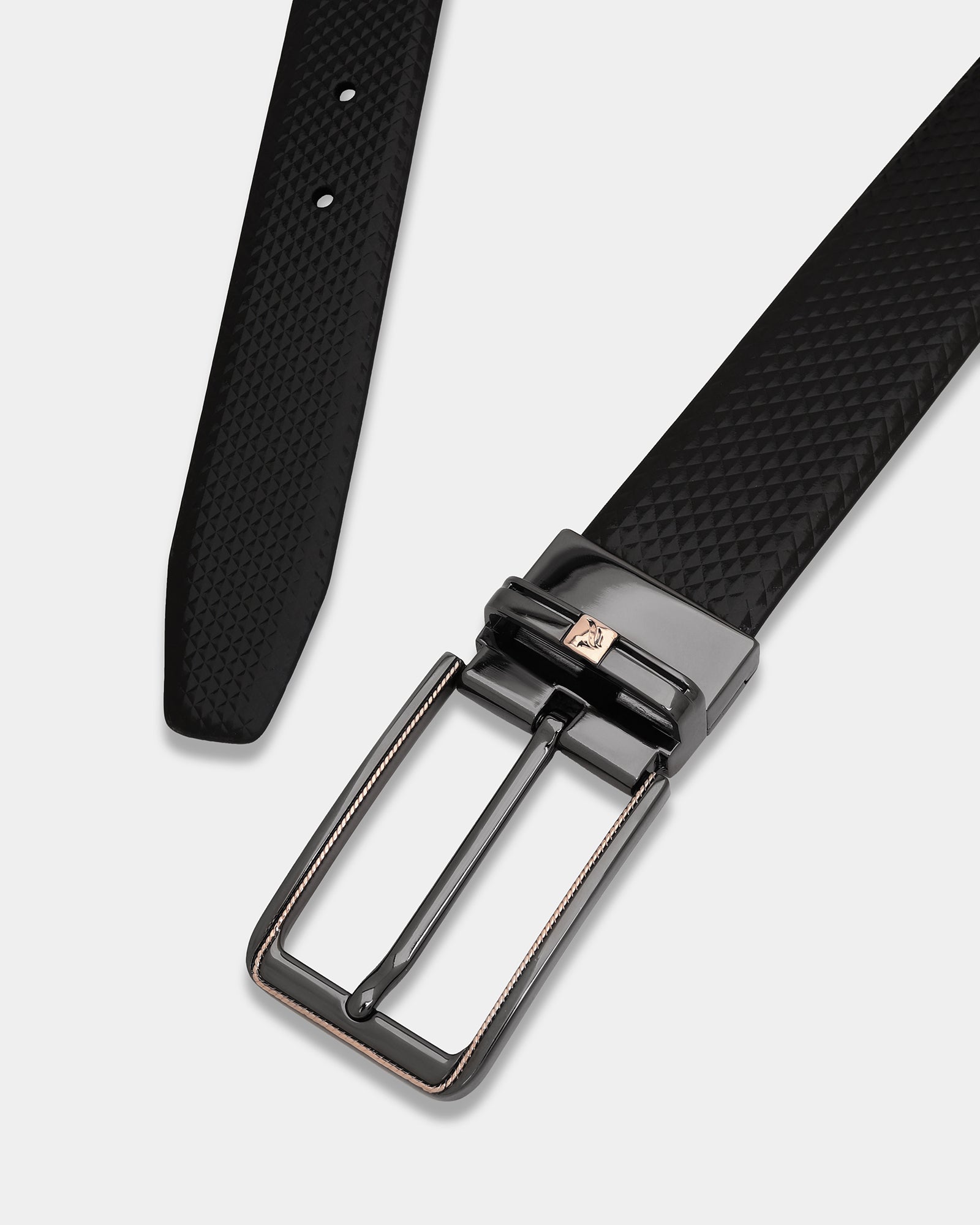 Black Tan Solid Belts - Albion