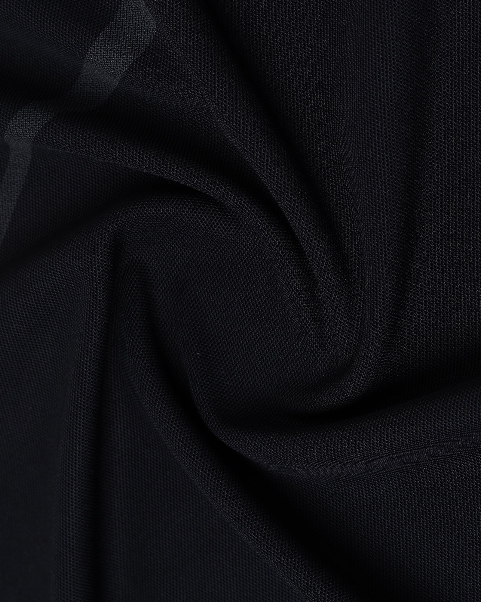 Black TechPro Printed Polo - Snape