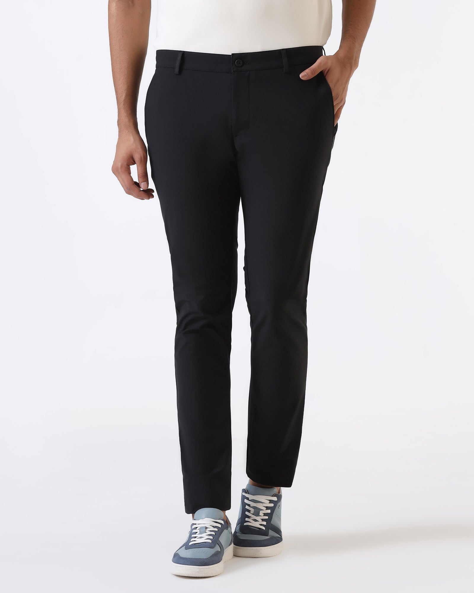 Black Techpro Solid Khakis - Yukon