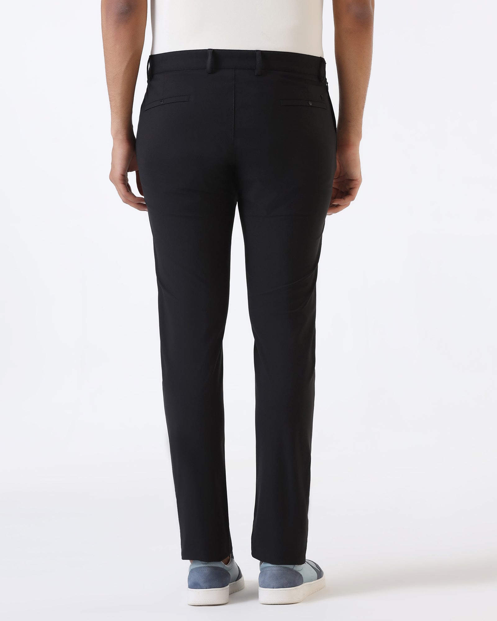 Black Techpro Solid Khakis - Yukon