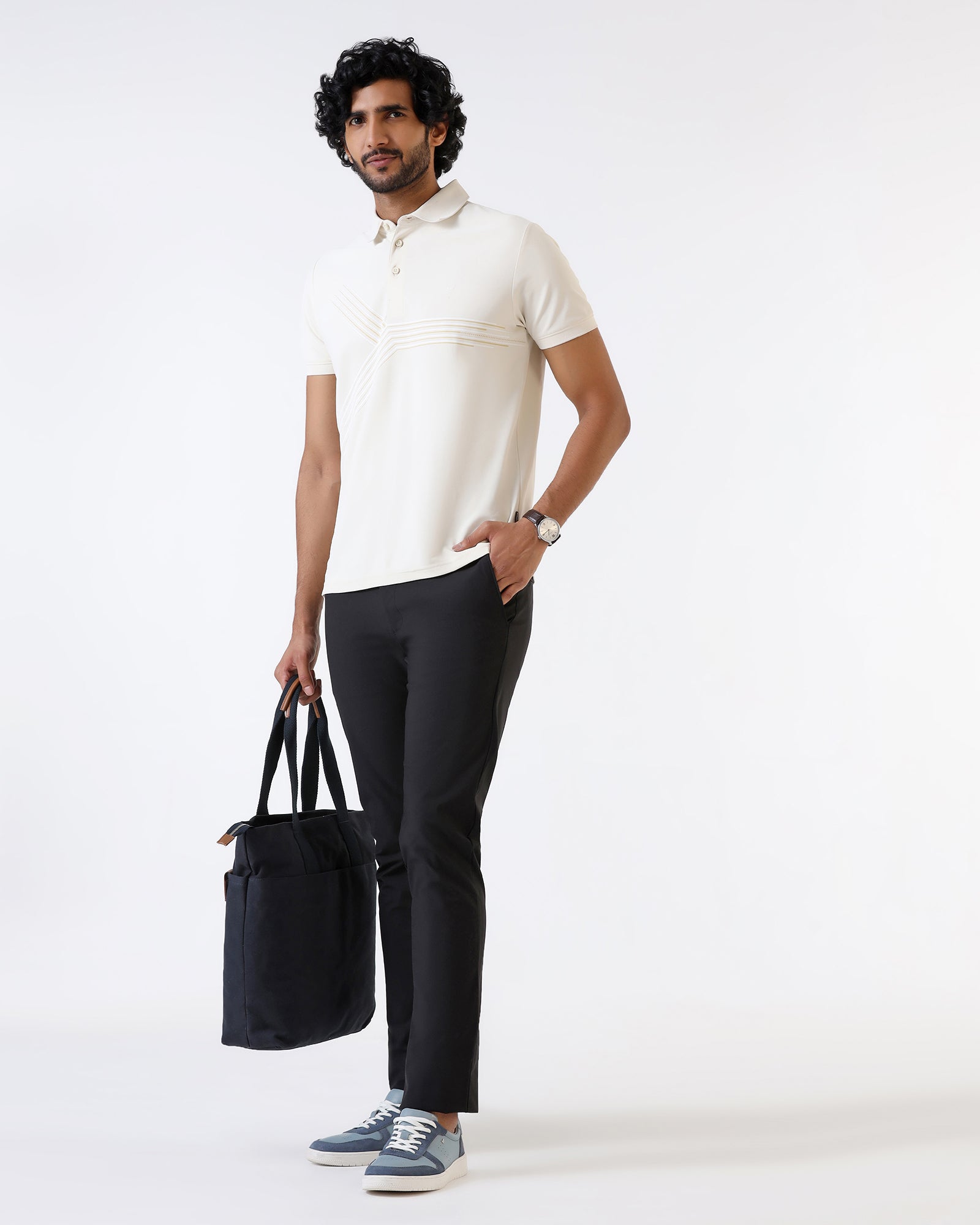 Black Techpro Solid Khakis - Yukon